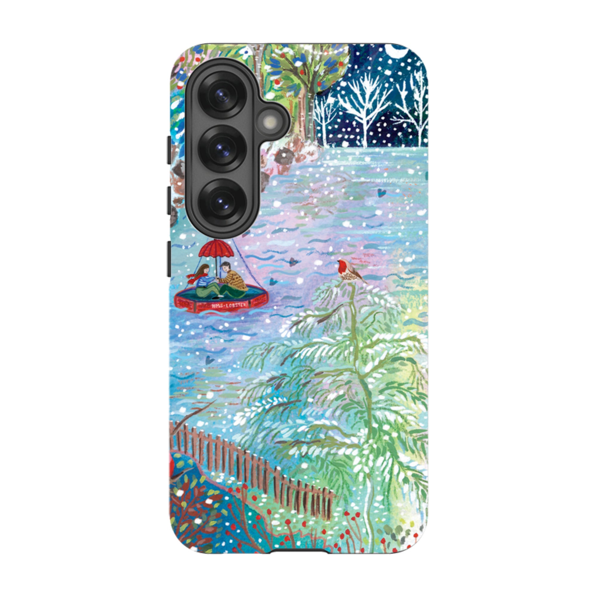 Samsung Tough Case - A Wee Winter Harbour By Emma Frances Grant