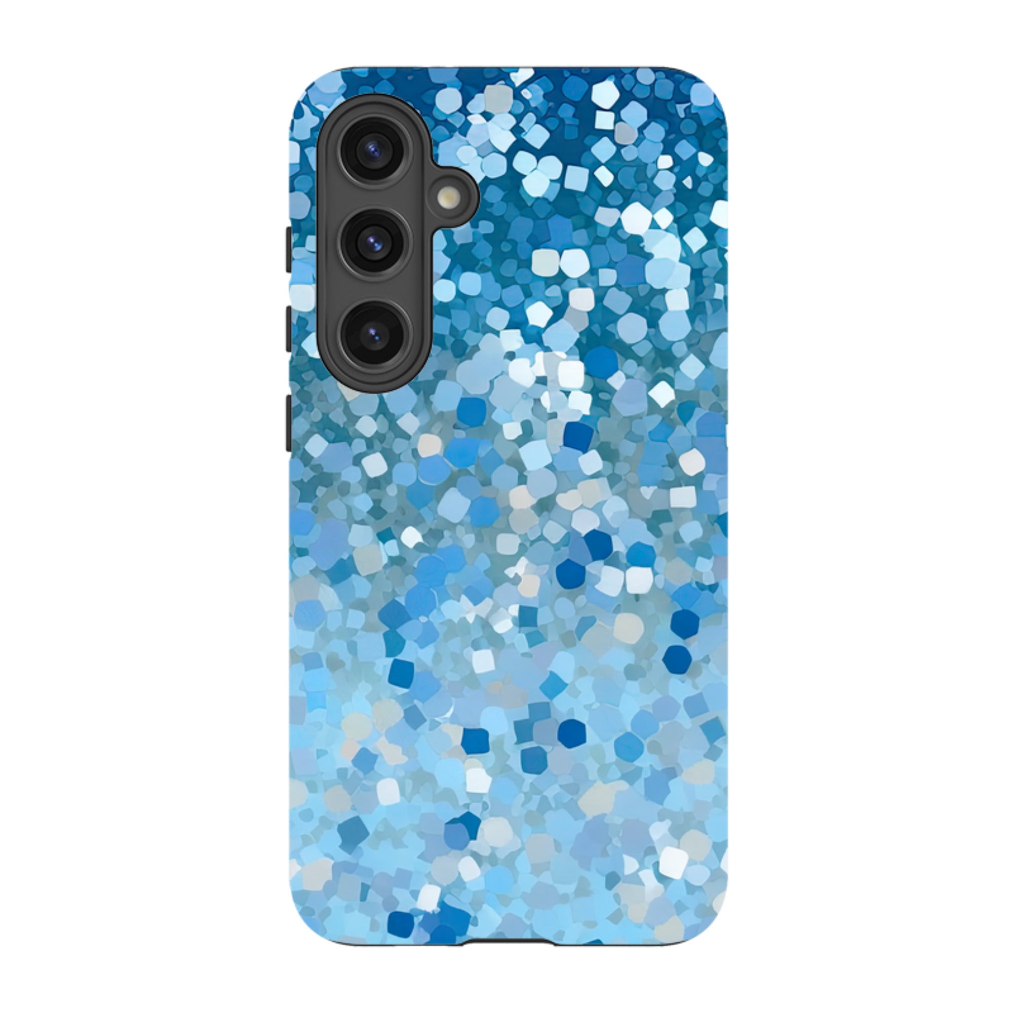 Samsung Tough Case - Blue Glitter II (Case Does Not Glitter)