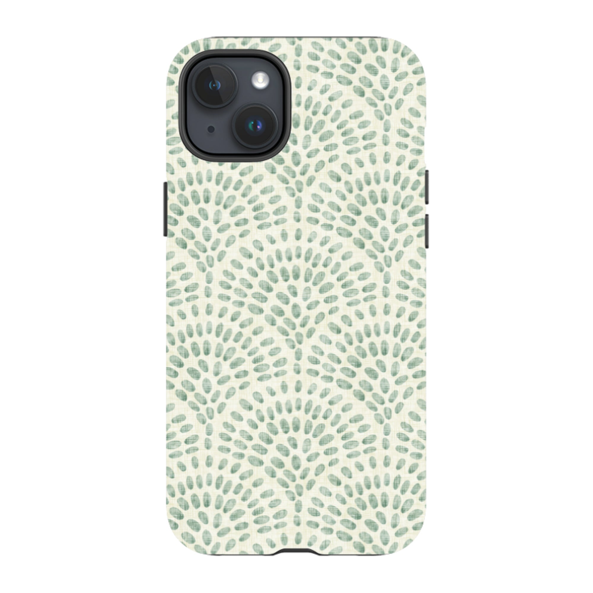 iPhone Tough Case - Scallop - Sage By Katherine Quinn