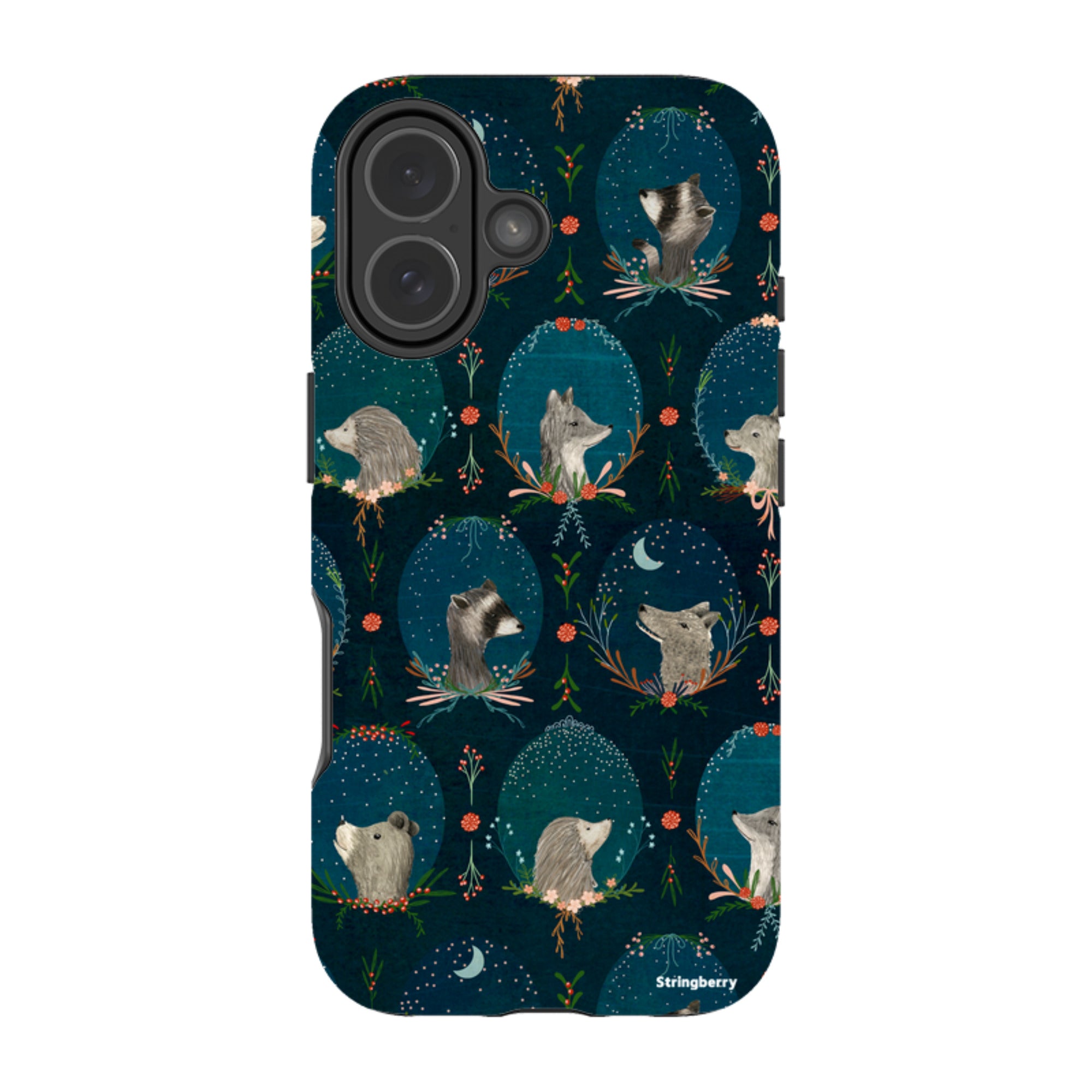 iPhone Tough Case - Winter Collage By Katherine Quinn