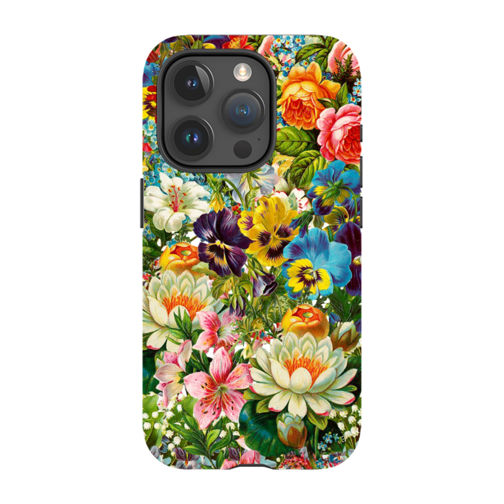 iPhone Tough Case - Floral Burst