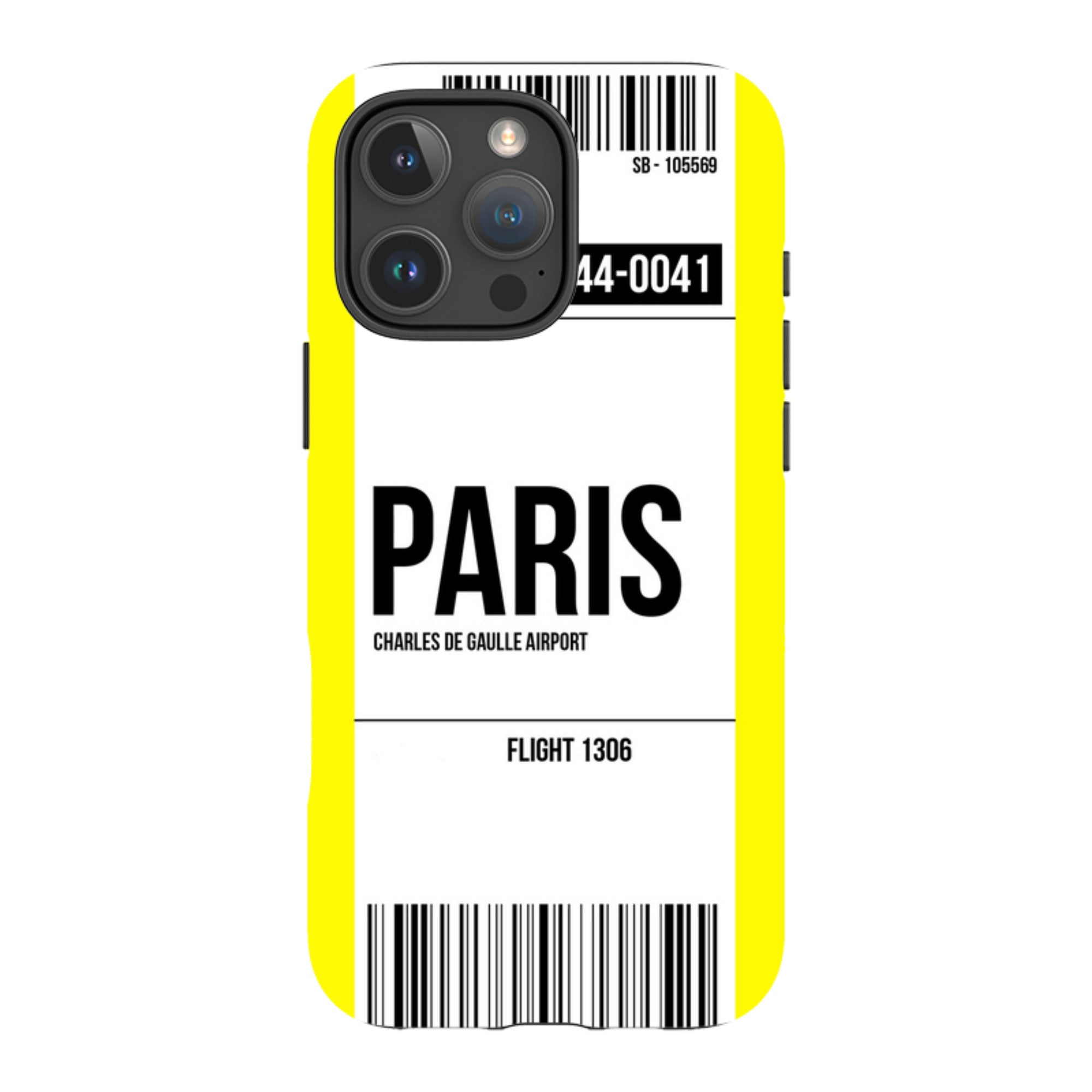 iPhone Tough Case - Paris Yellow