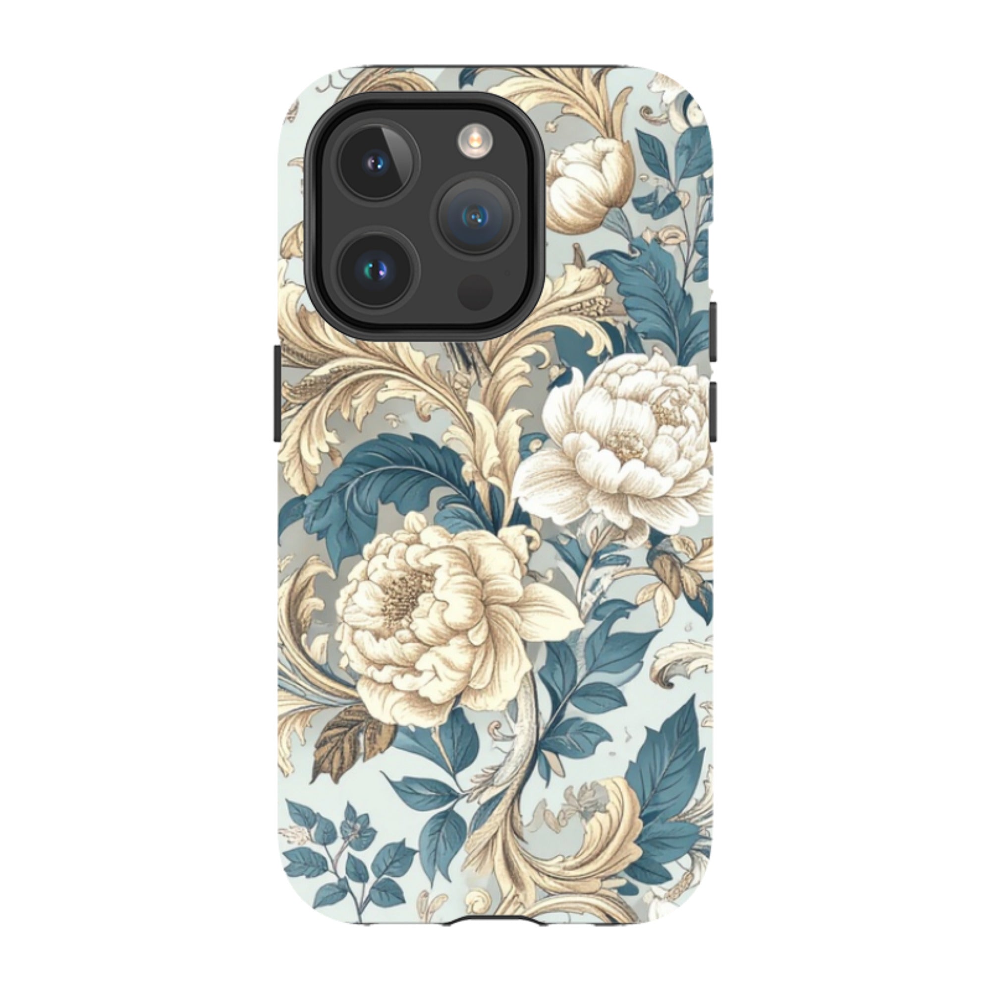 iPhone MagSafe Tough Case - Blue and Gold Summer