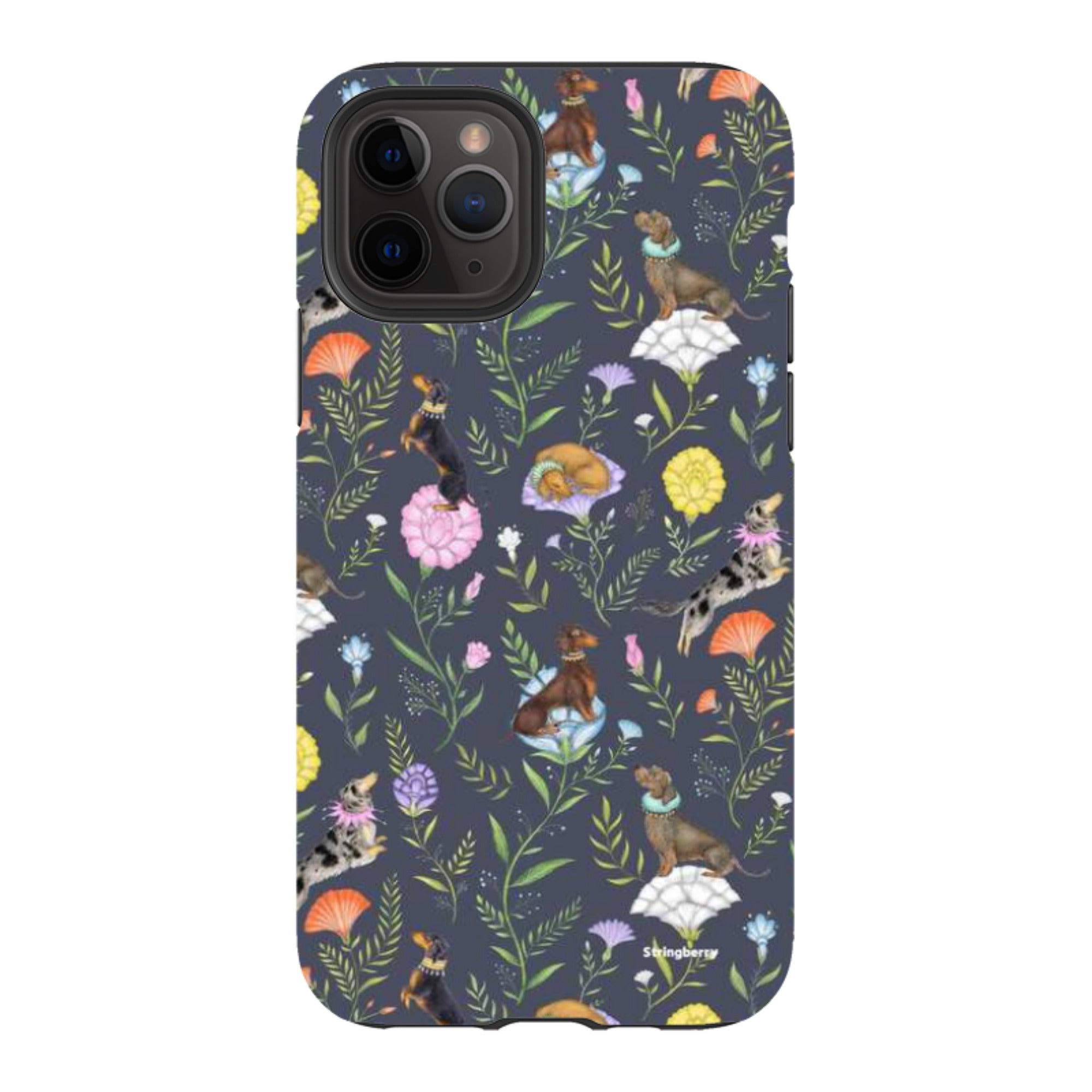 iPhone Tough Case - Doxy Day Afternoon Slate By Catherine Rowe