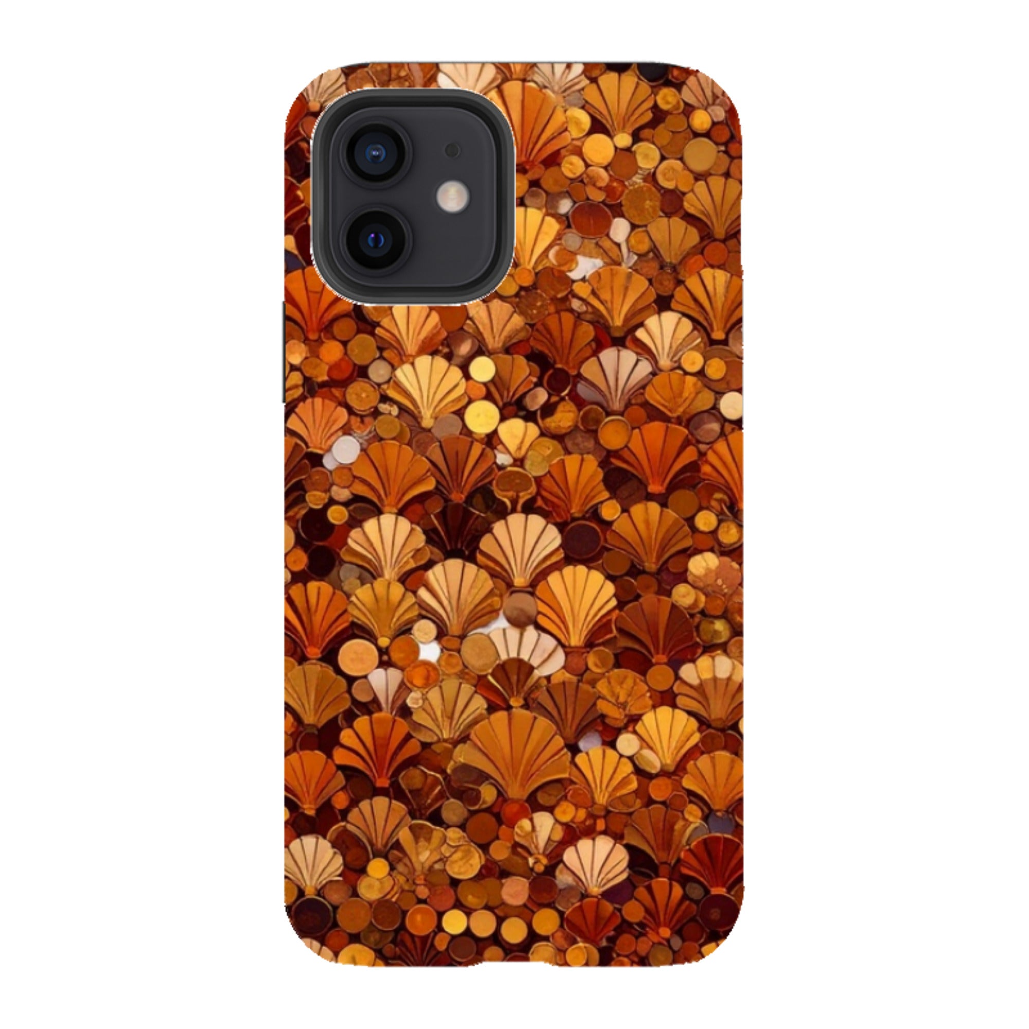 iPhone Tough Case - Golden Shells