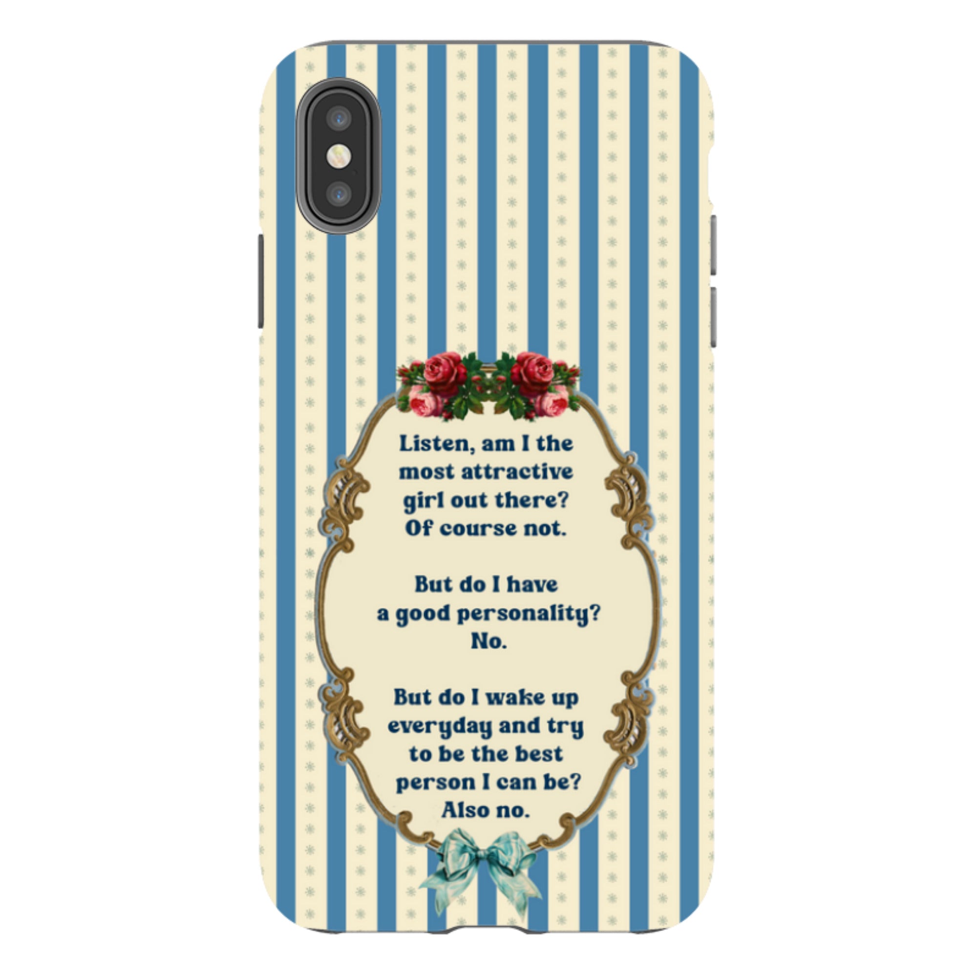 iPhone Tough Case - Attractive By Clare Jordan