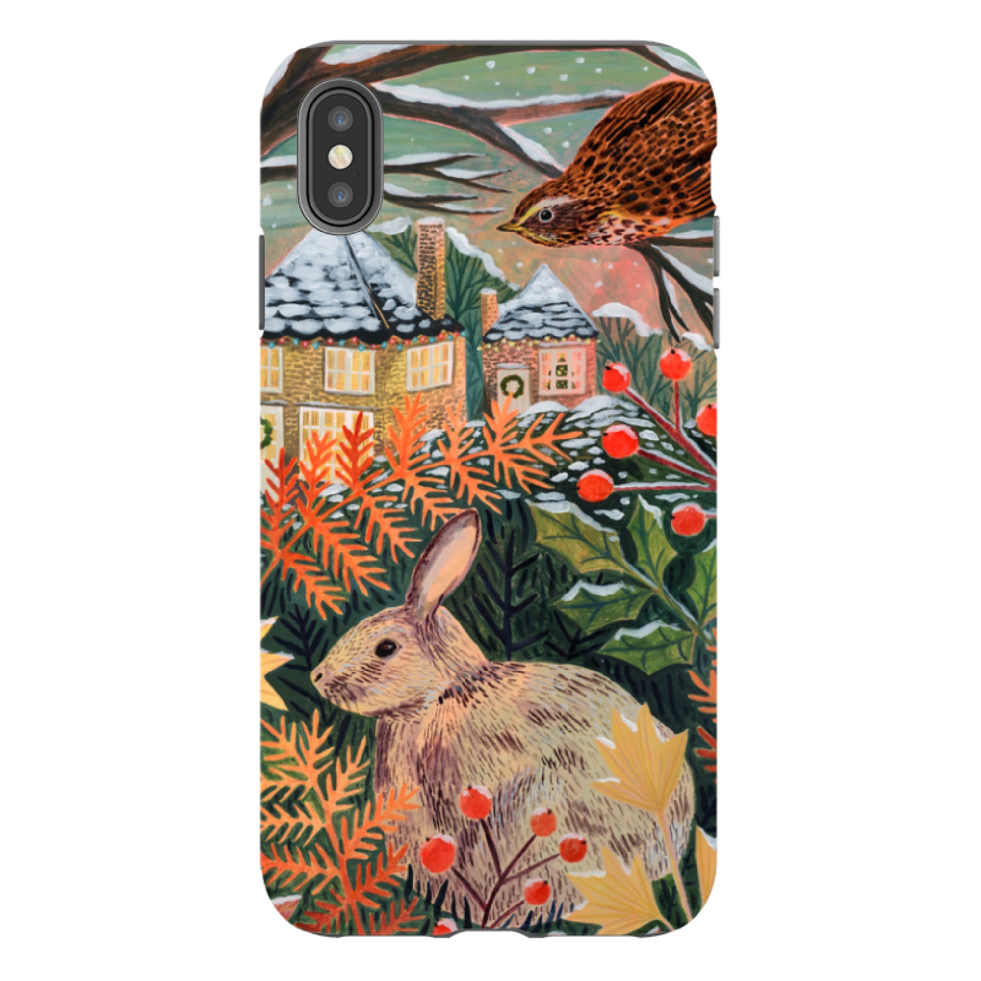 iPhone Tough Case - Rabbit By Lee Foster Wilson
