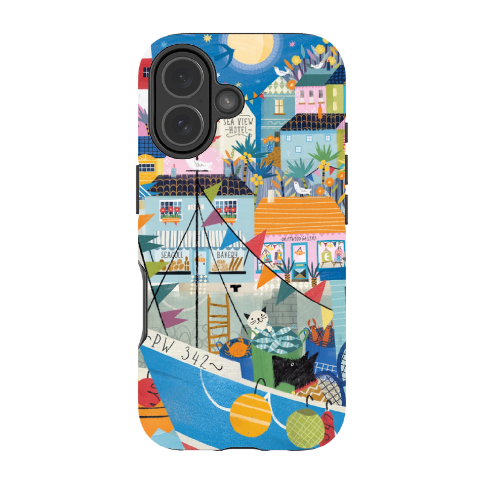 iPhone Case - Night Harbour 2 By Ali Brookes