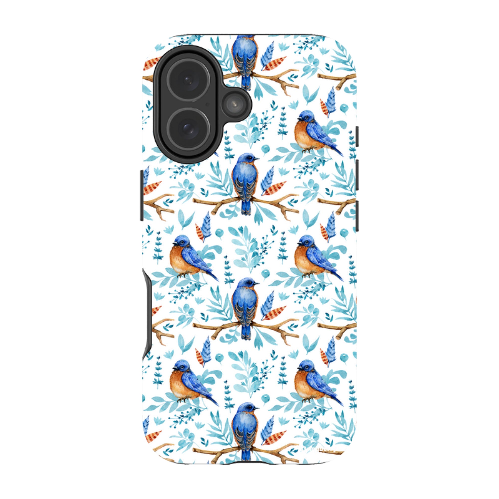 iPhone MagSafe Tough Case -  Bluebirds