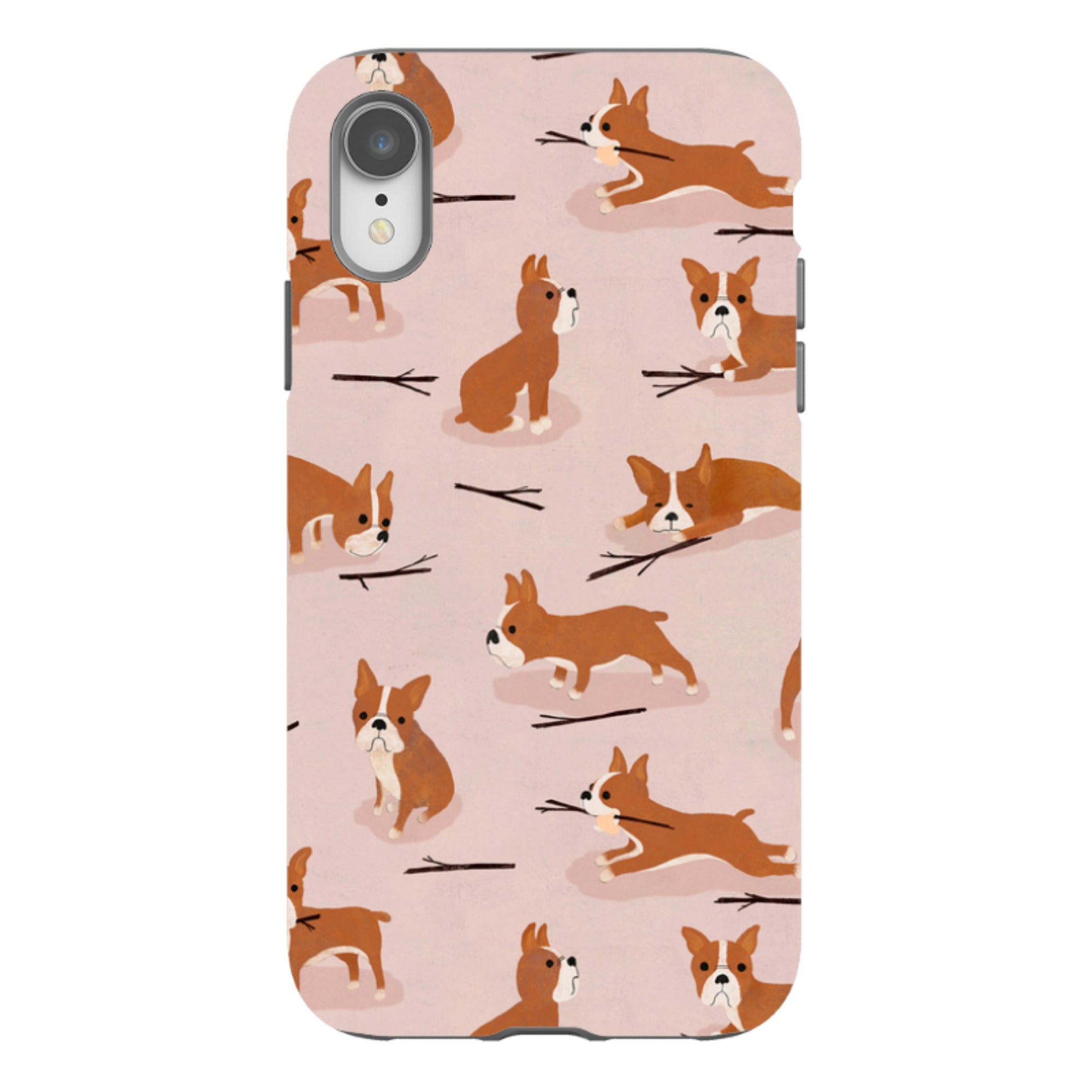 iPhone Tough Case - Boston Terrier By Katherine Quinn