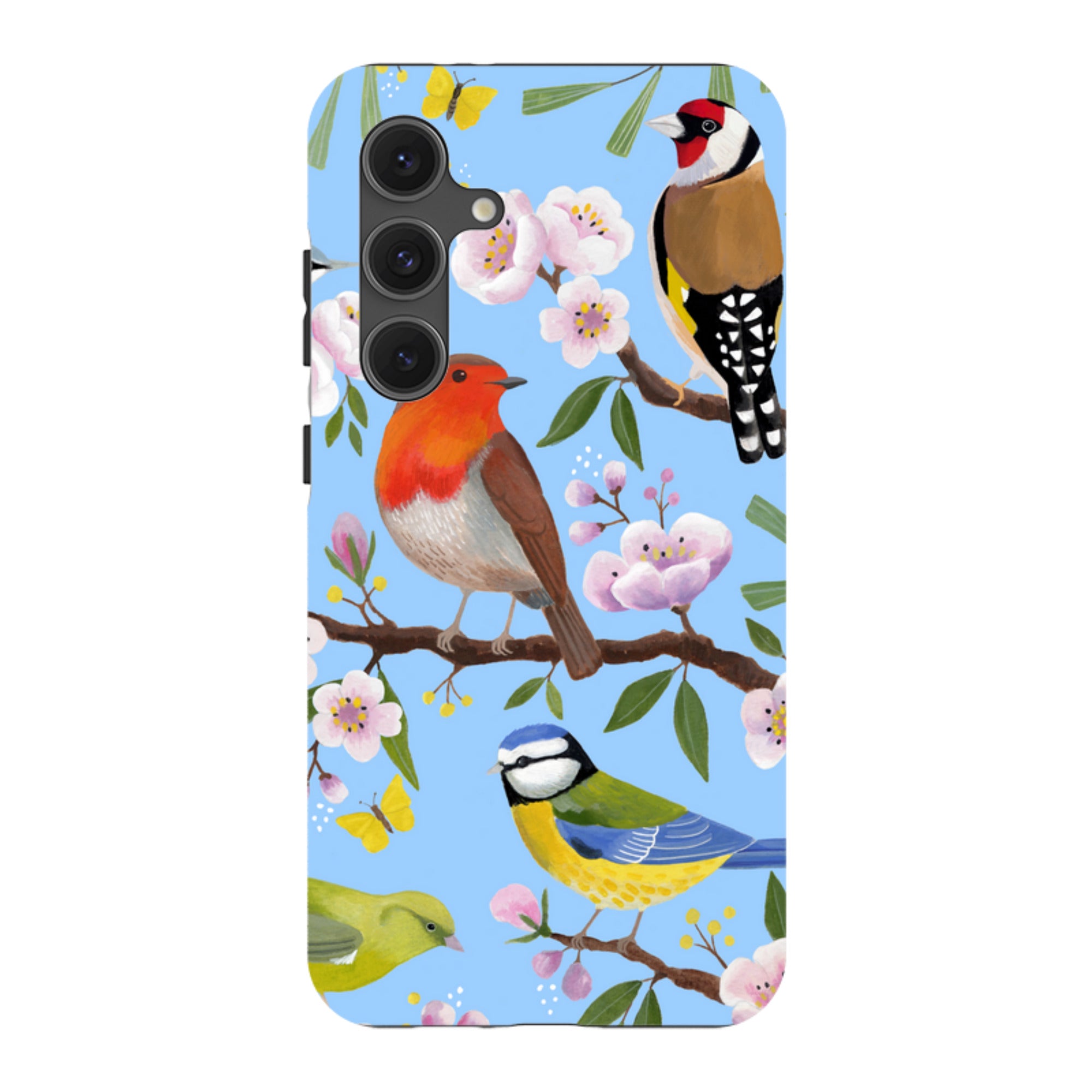 Samsung Tough Case - Garden Birds By Bex Parkin