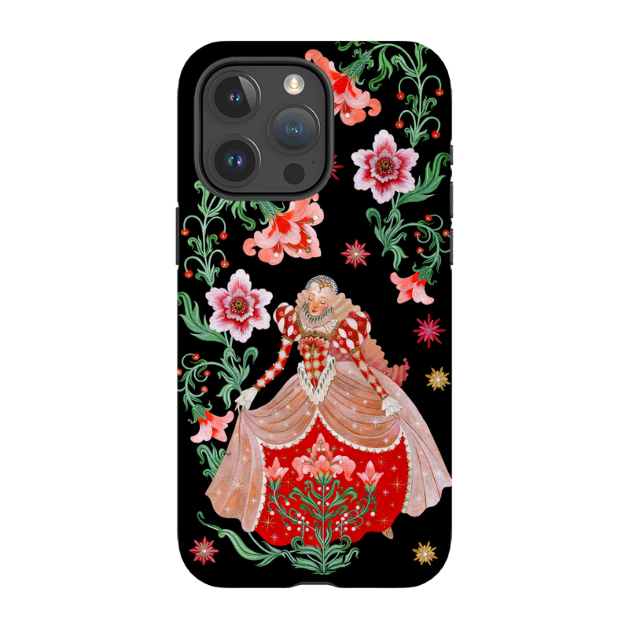 iPhone Tough  Case - Nine Ladies Dancing By Maria Matos