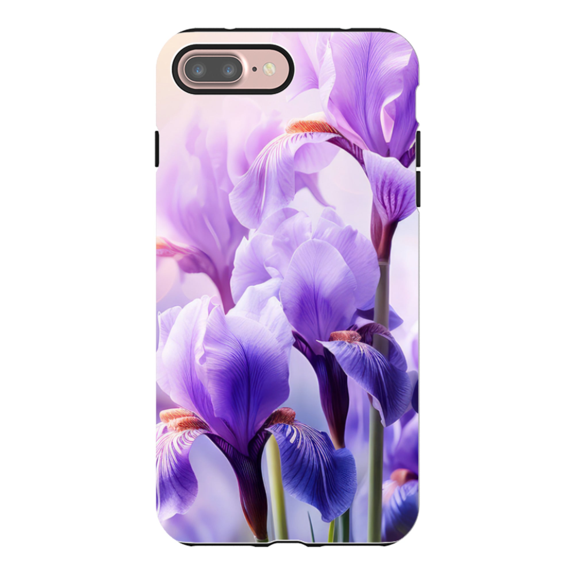 iPhone Tough Case -Mauve Floral II