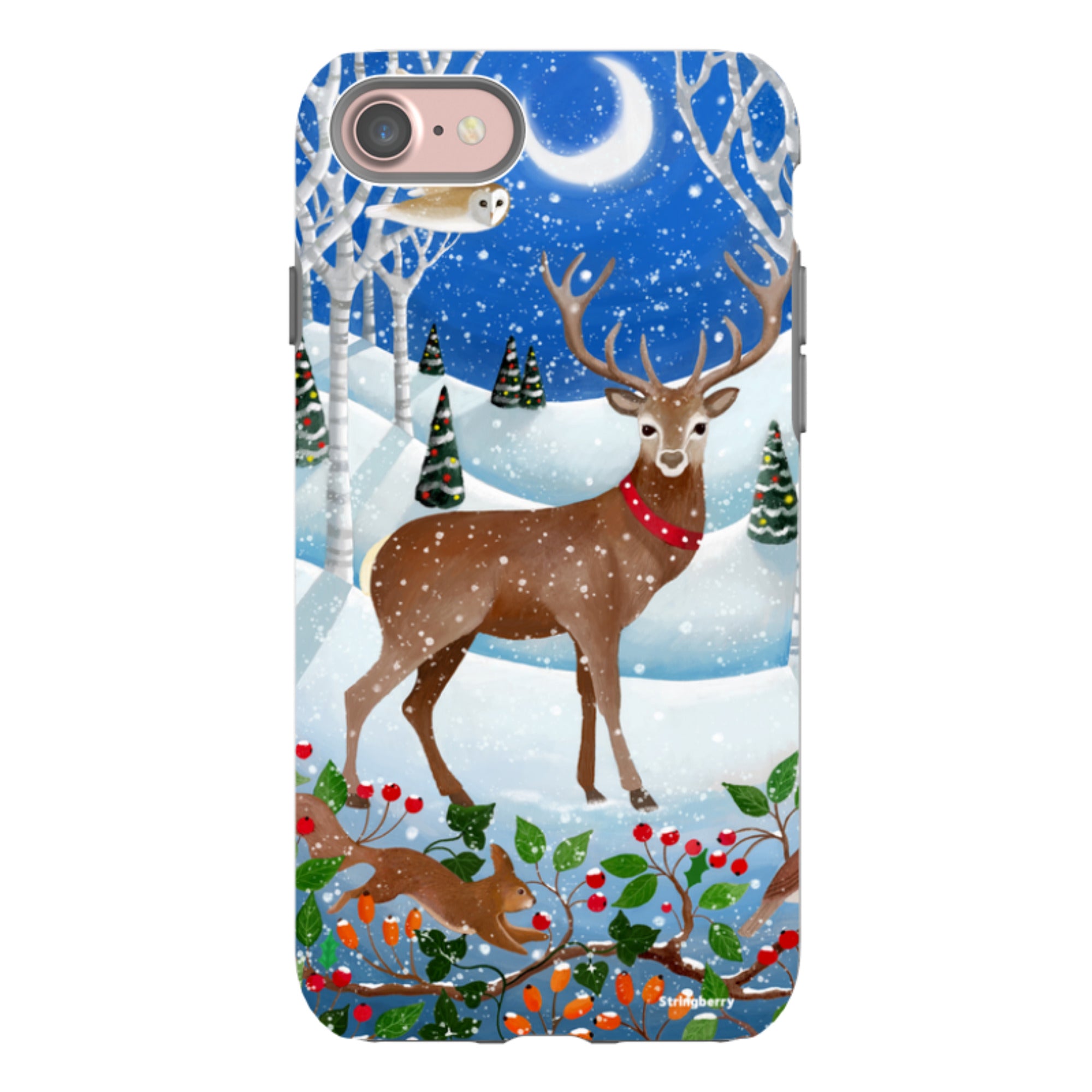 iPhone Tough Case - Deer By Bex Parkin