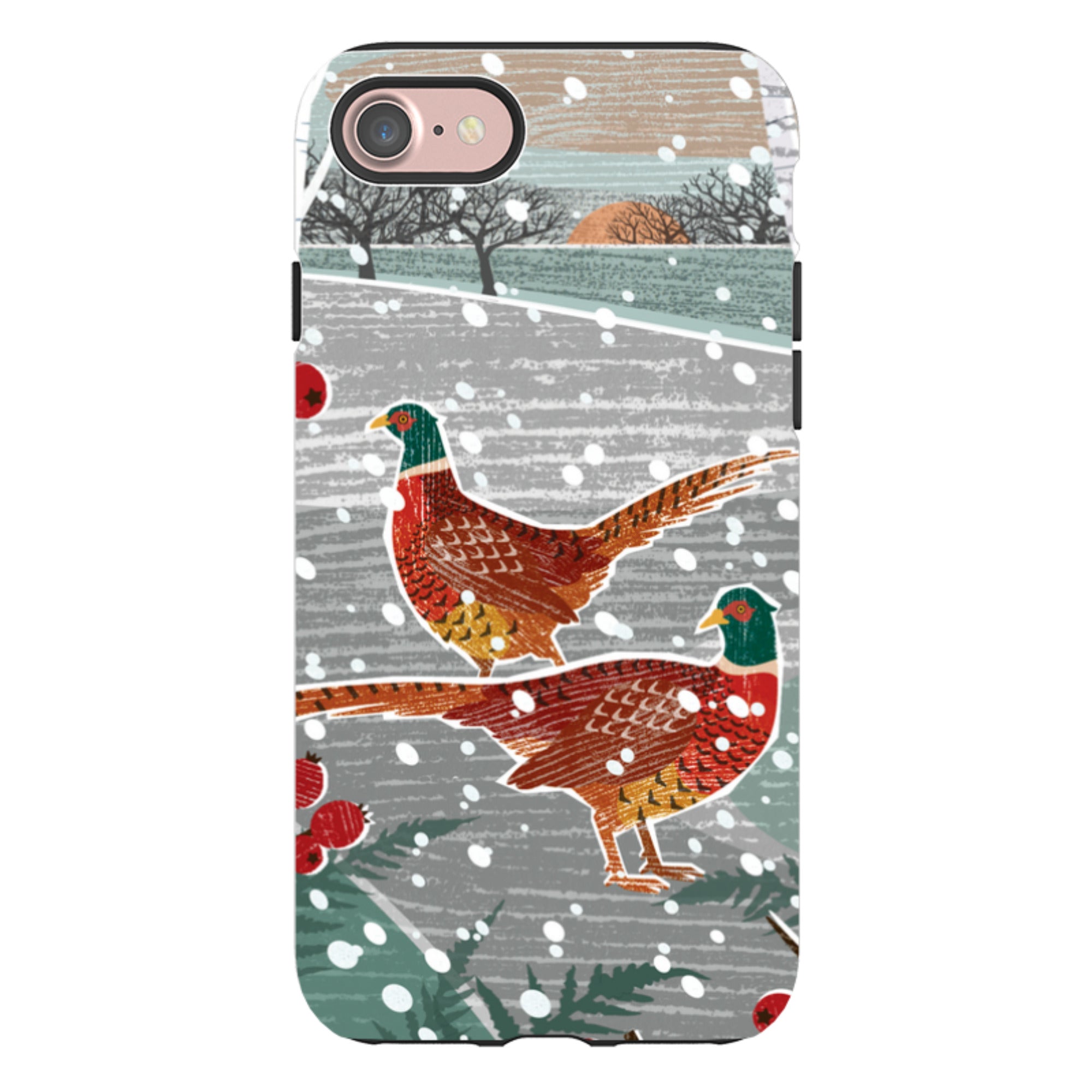 iPhone Tough Case - Snowy Day By Liane Payne