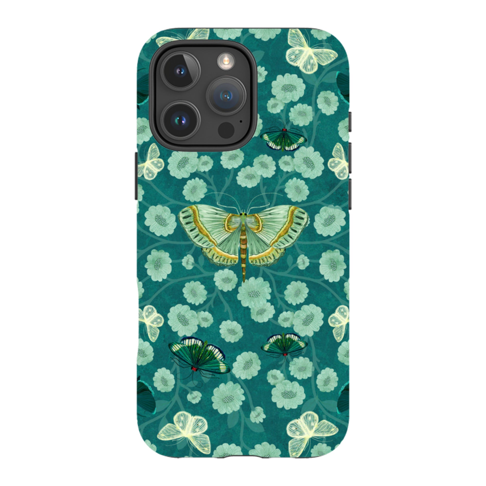 iPhone Tough Case - Medium Moth 2 By Katherine Quinn