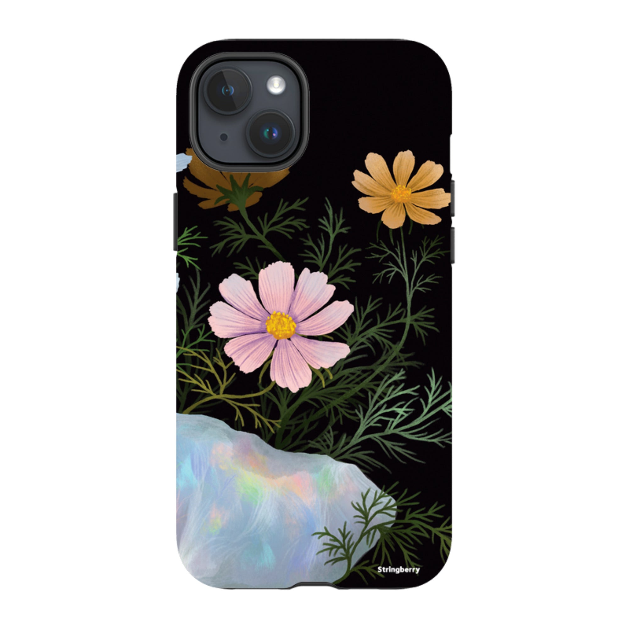 iPhone MagSafe Tough Case - Opal and Cosmos By Anna Stead