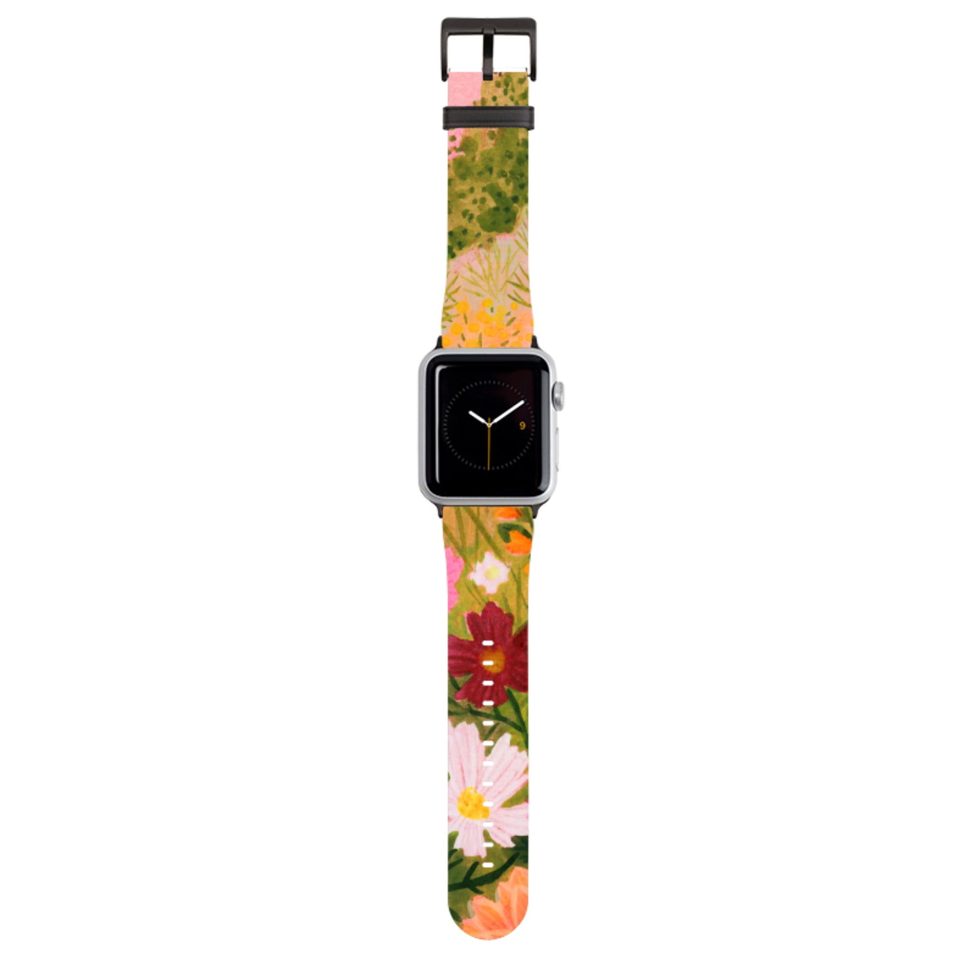 Flower Farm Sunset Apple Watch Strap By Lee Foster Wilson