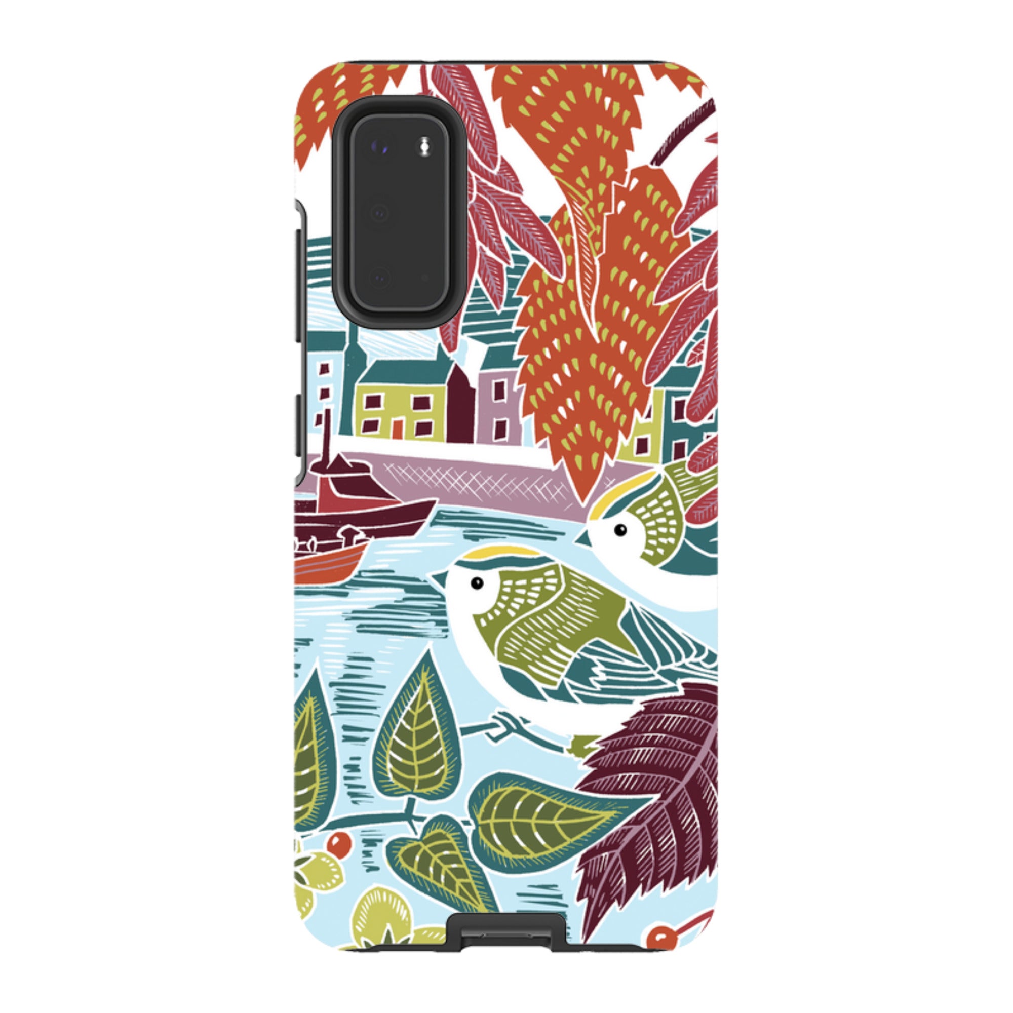 Samsung Tough  Case - Goldcrests Harbour By Kate heiss