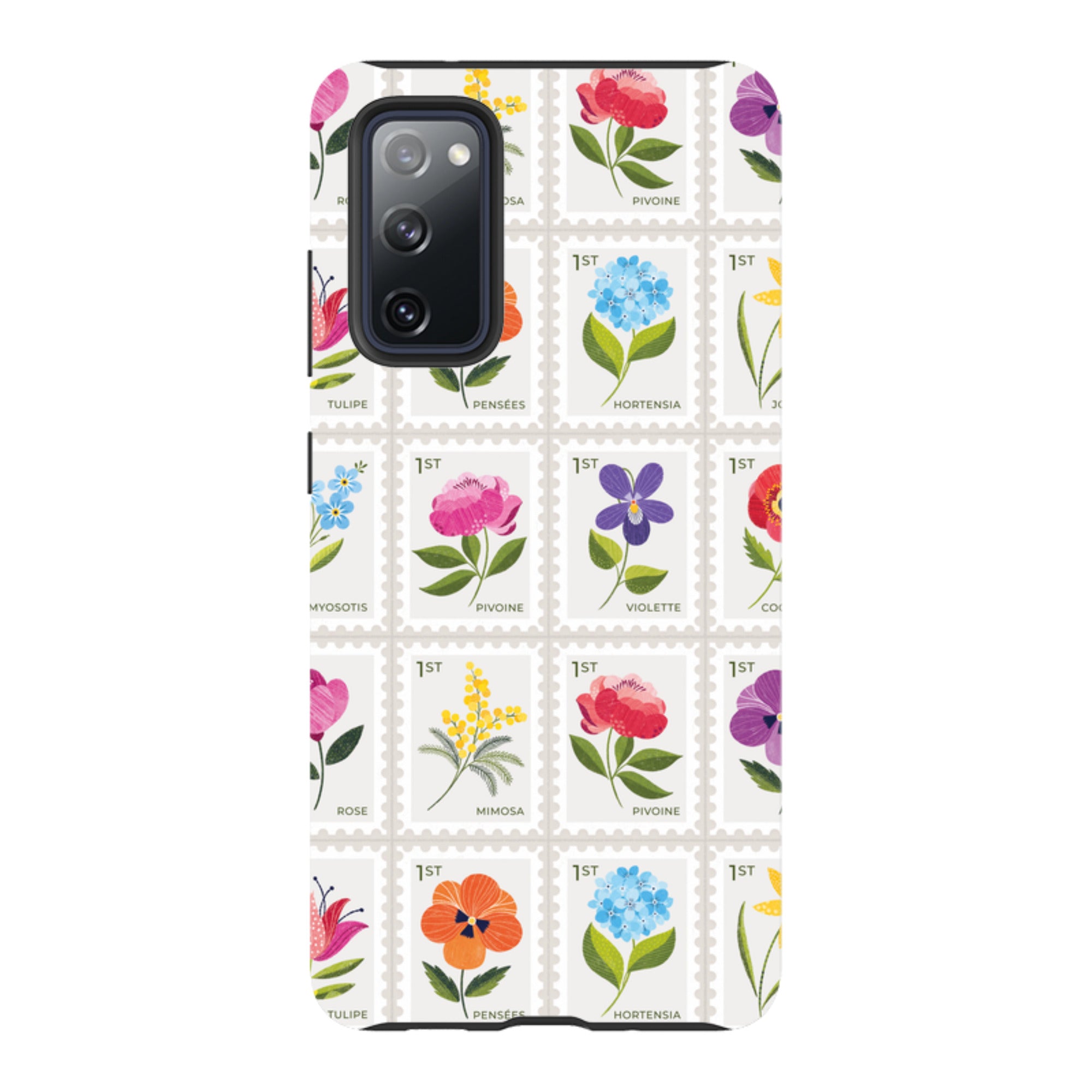 Samsung Tough Case - Floral Postage Stamps By Ali Brookes