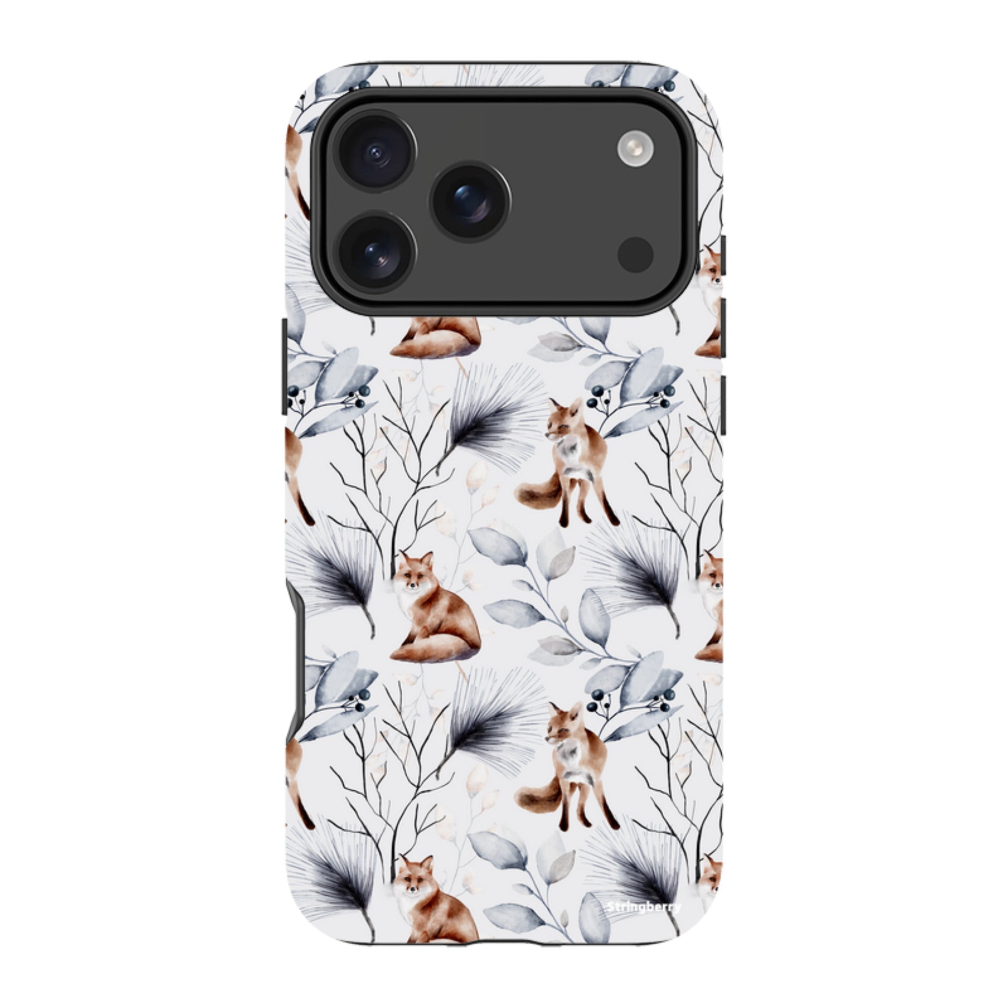 iPhone Tough Case - Foxy Xmas II