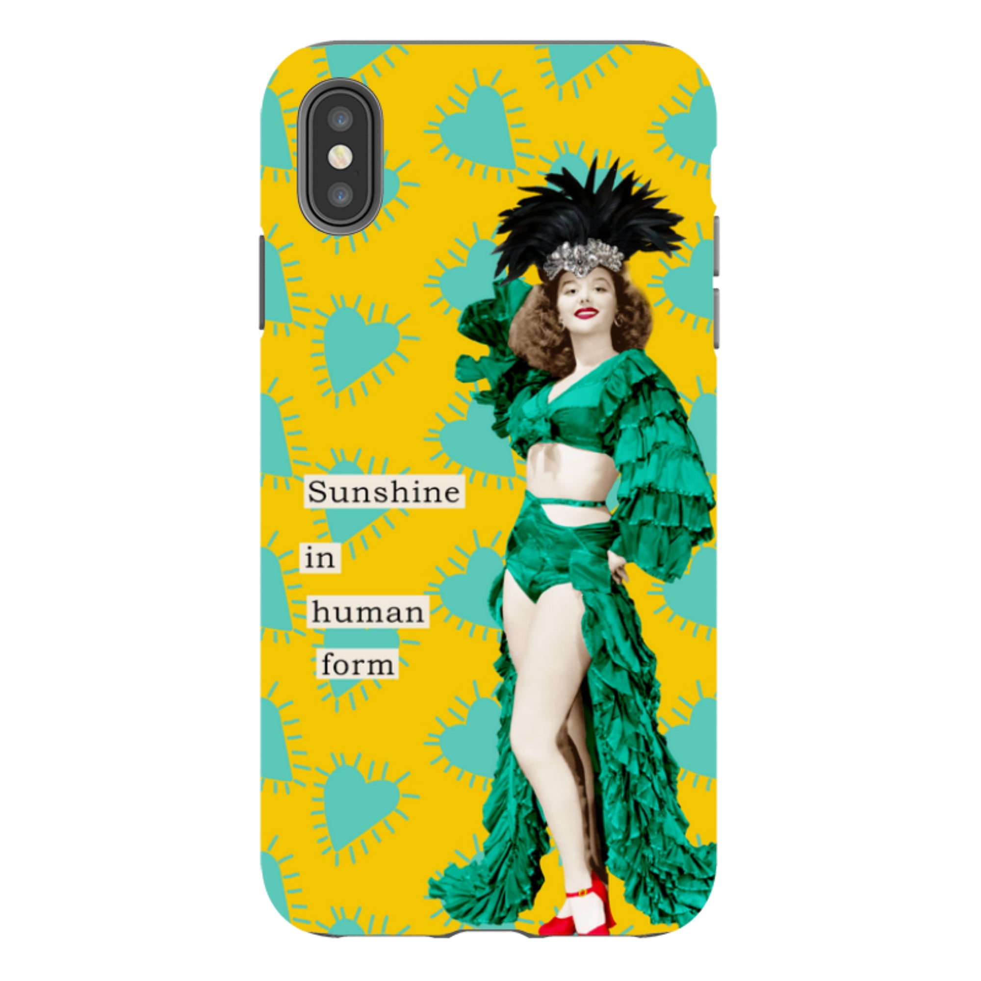 iPhone Tough Case - Sunshine In Human Form By Clare Jordan