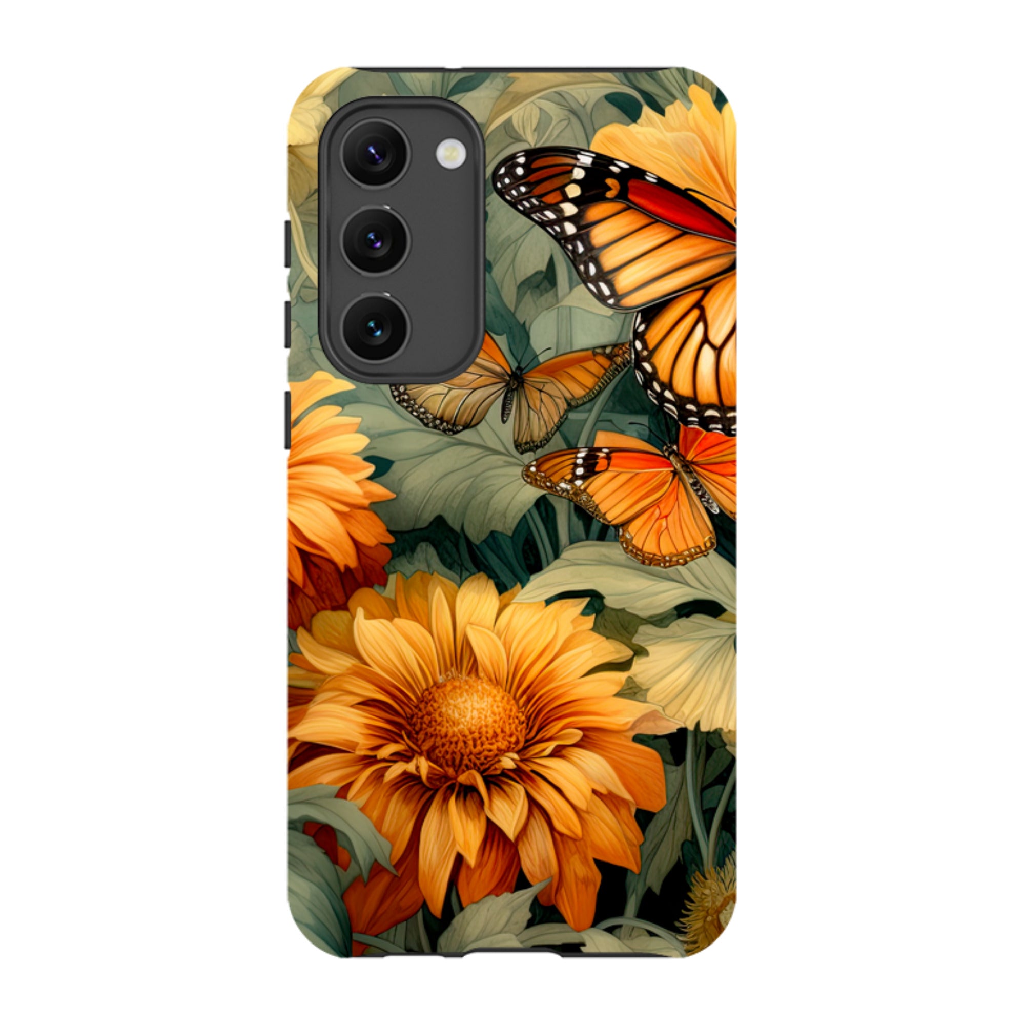 Samsung Tough Case - Butterfly Daisies V
