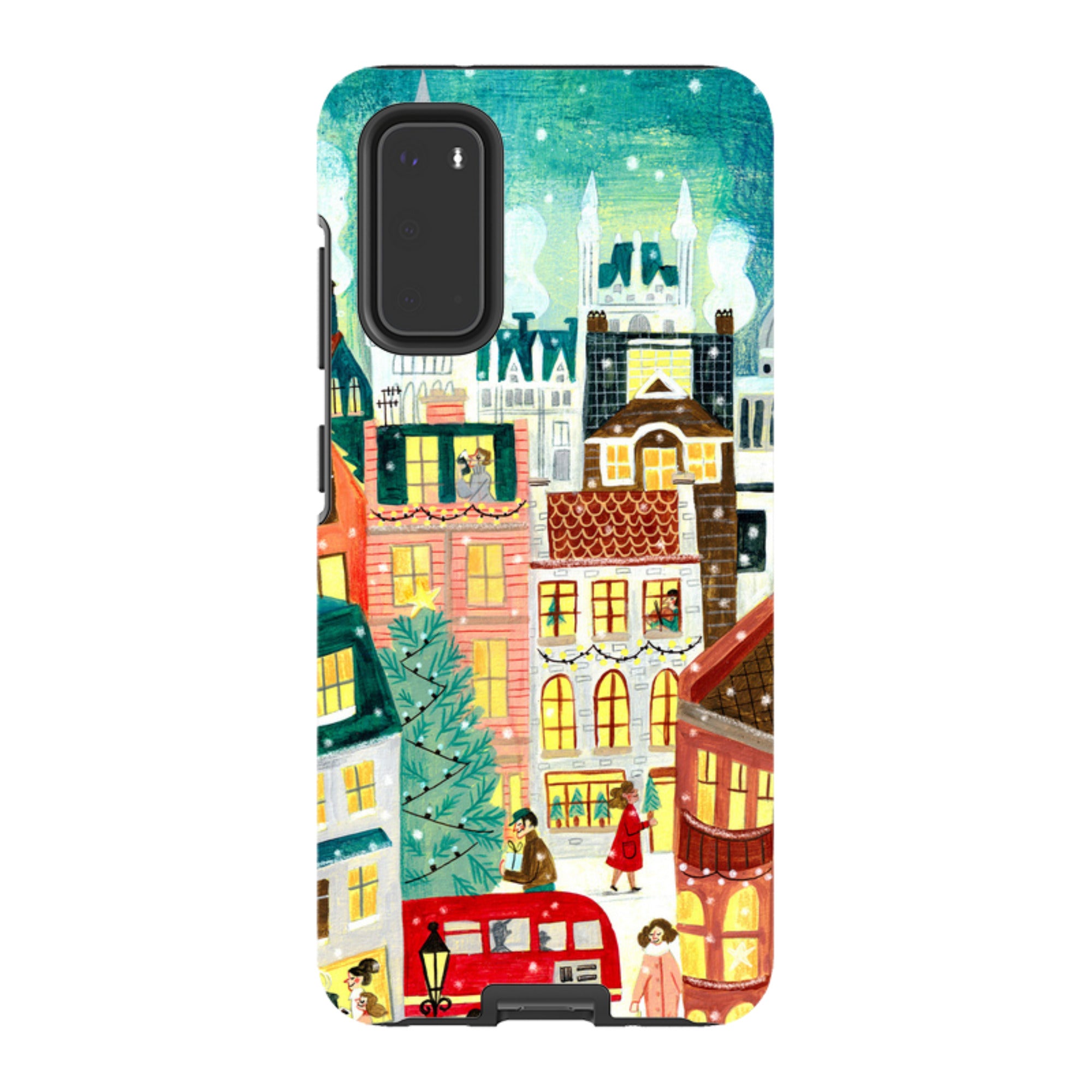 Samsung Tough Case - Xmas In London By Caroline Bonne Muller