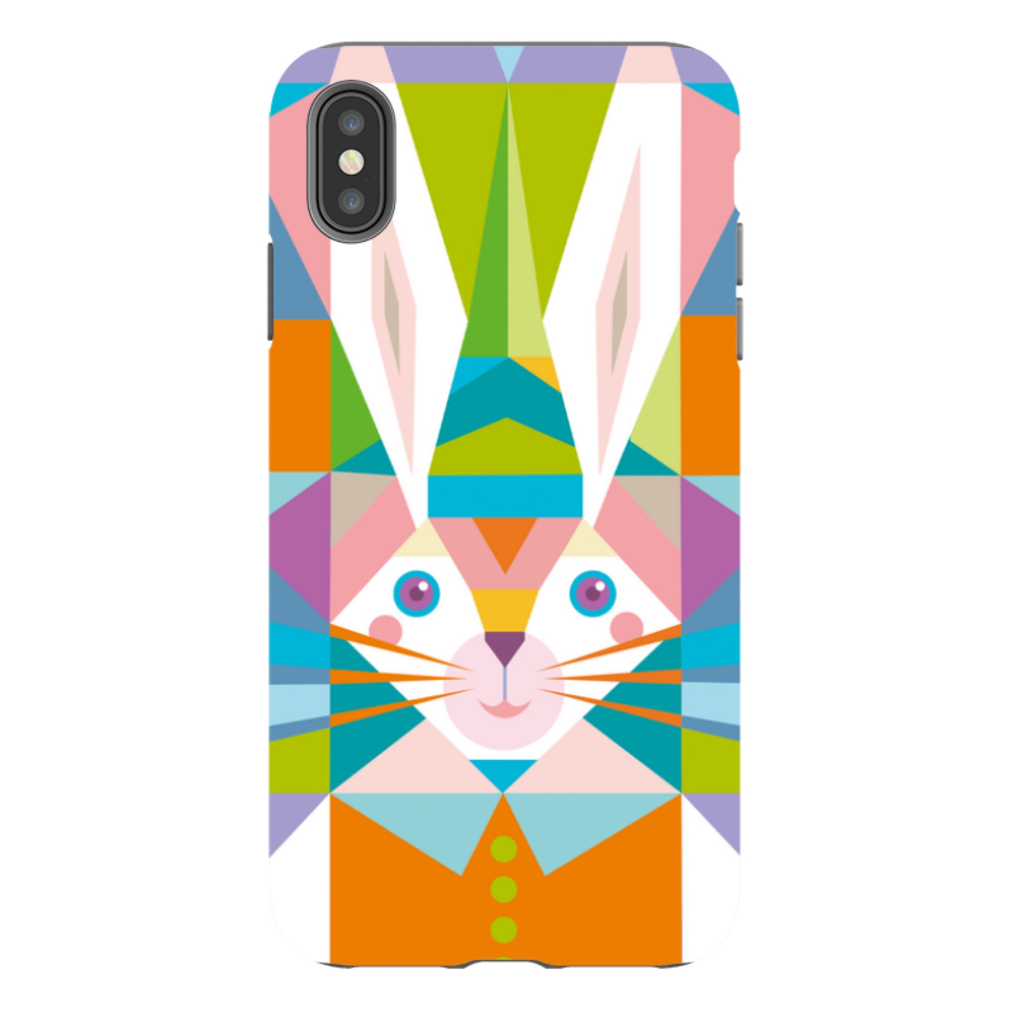iPhone Tough Case - Bunny By Patternistas