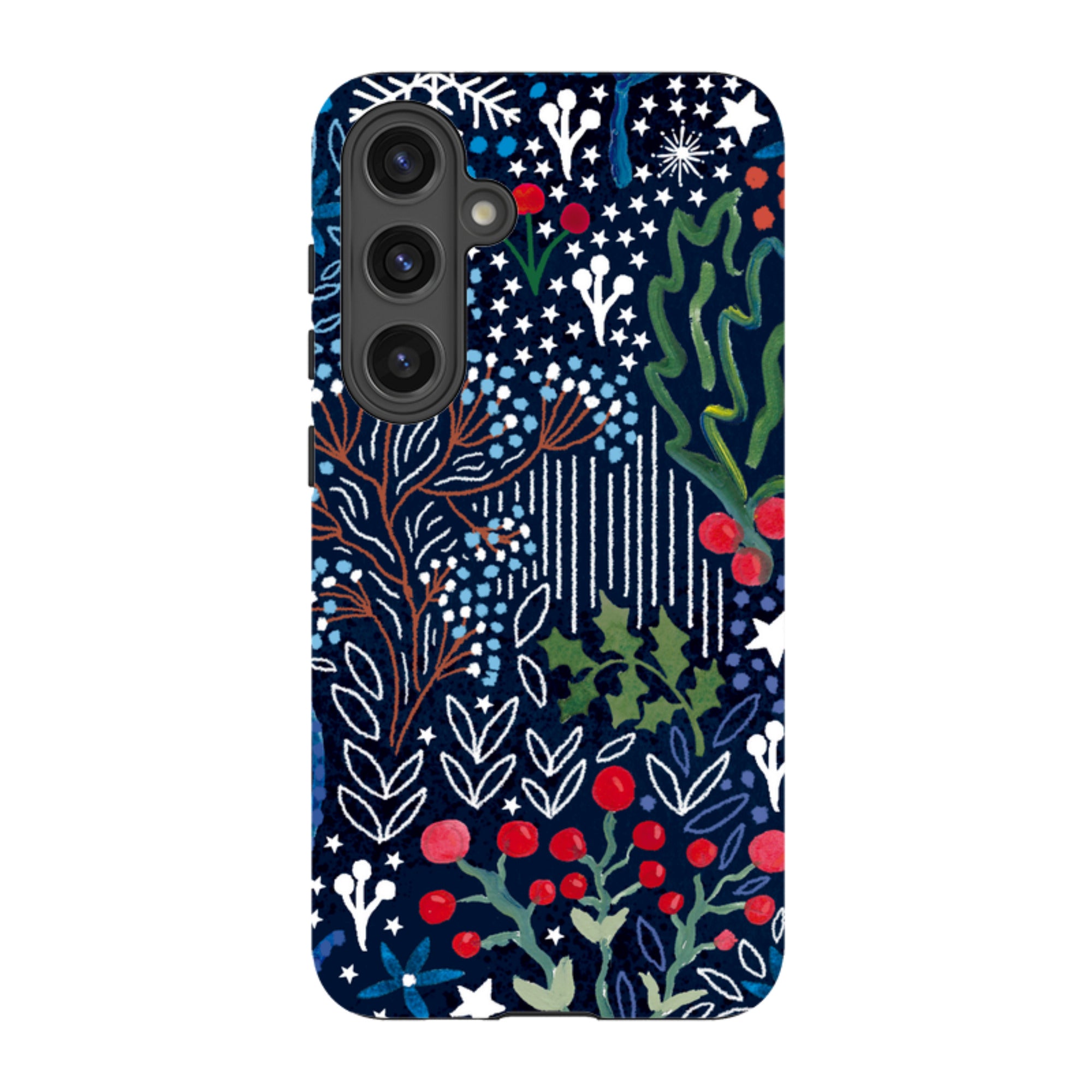 Samsung Tough Case - Winter Flowers II By Emma Frances Grant