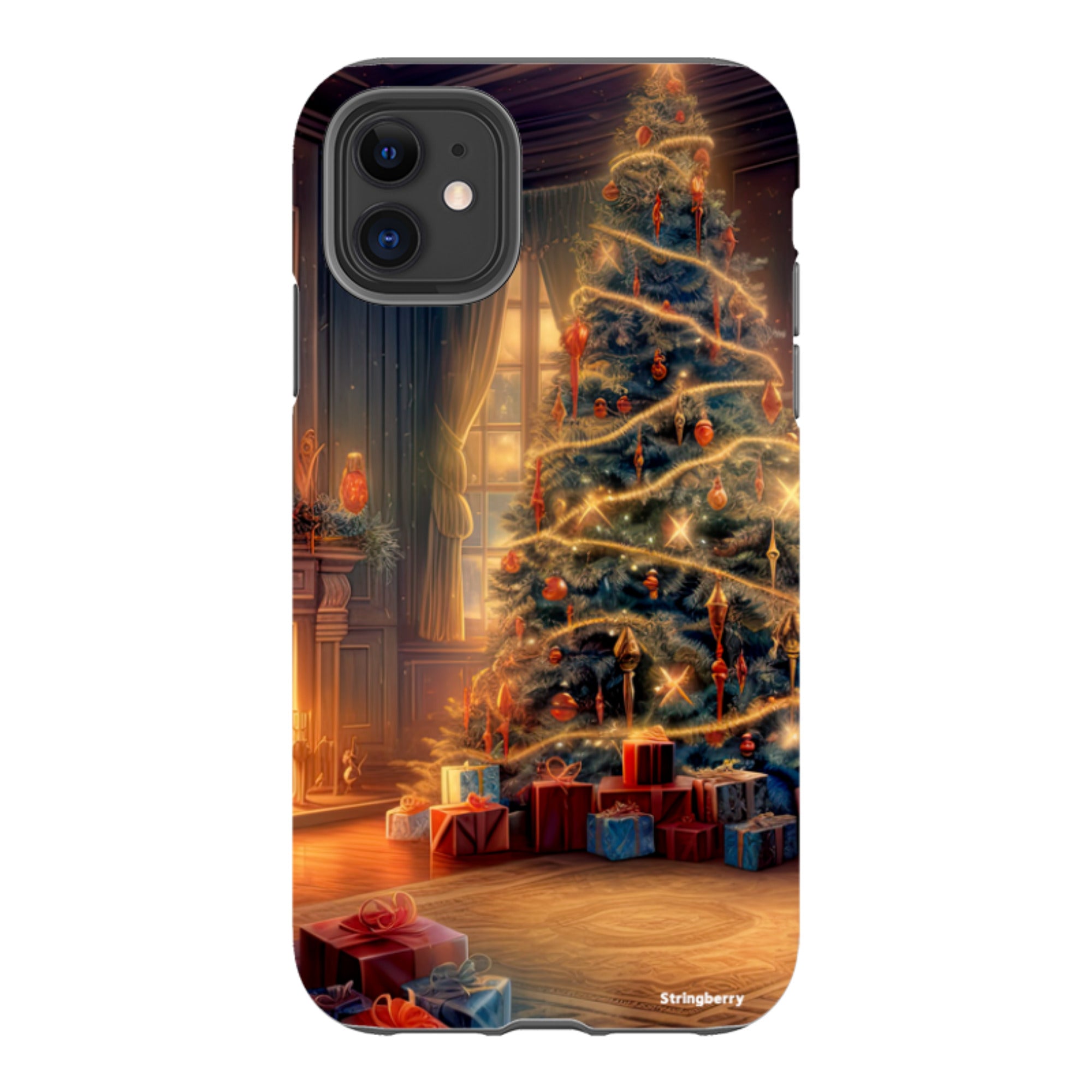 iPhone Tough Case - Holly Jolly Christmas