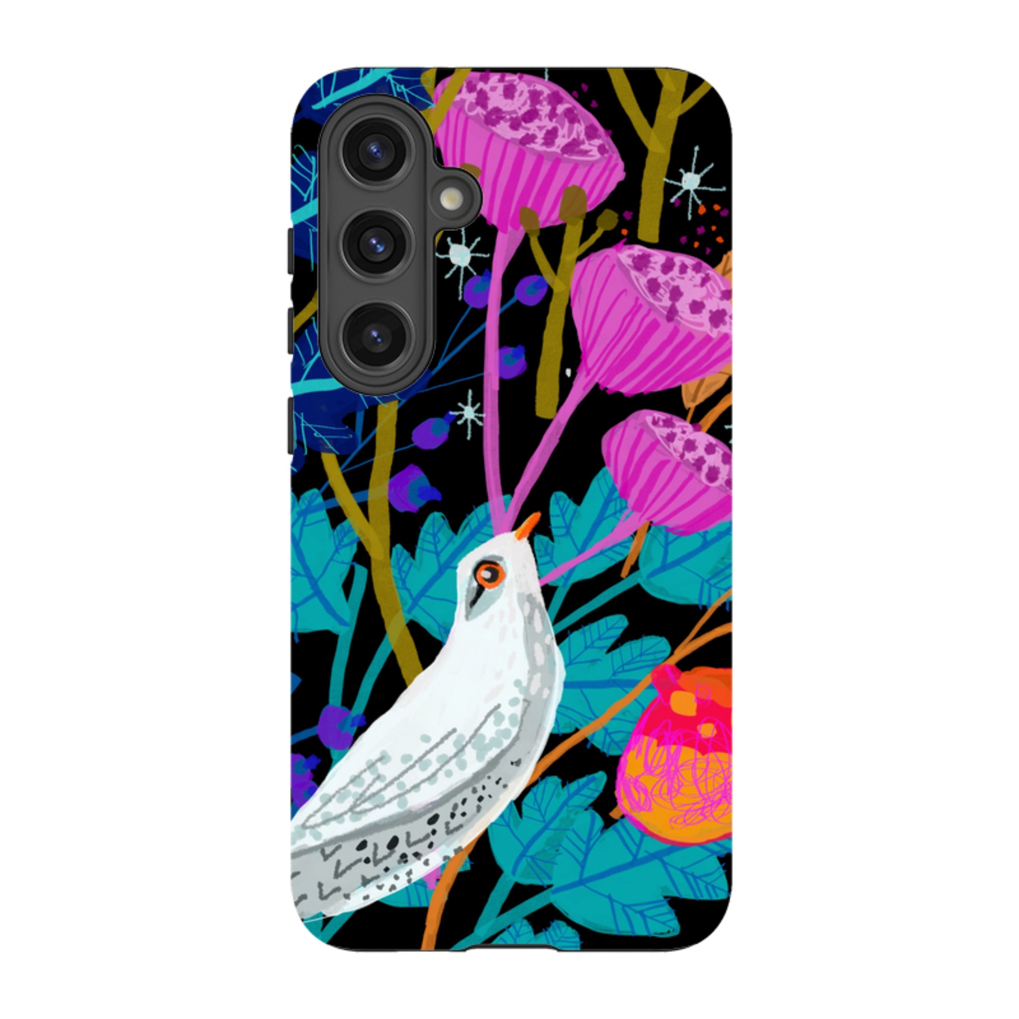 Samsung Tough Case - White Bird By Claire West