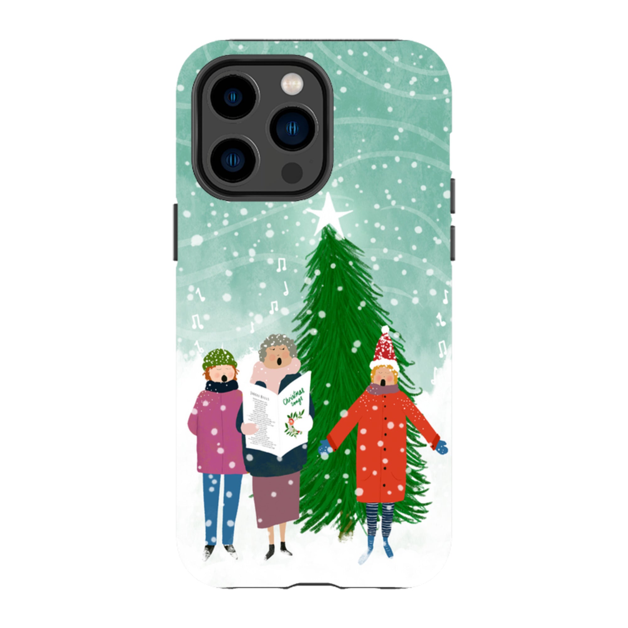 iPhone Tough Case - Card Singers 2 By Katherine Quinn