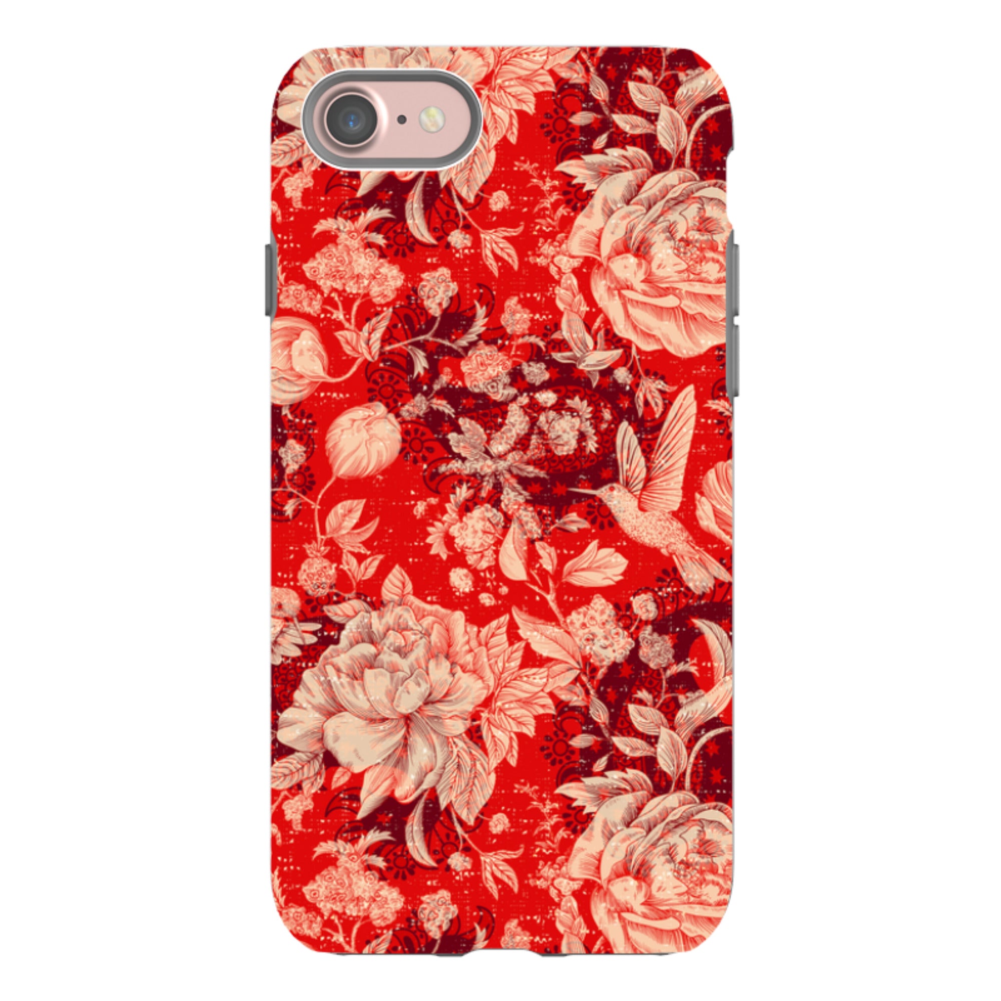 iPhone Tough Case - Red Peonies