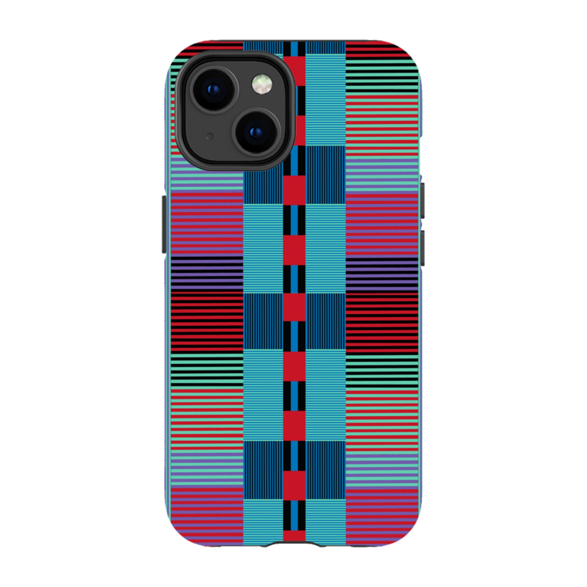 iPhone Tough Case - Indian Stripe By Cressida Bell