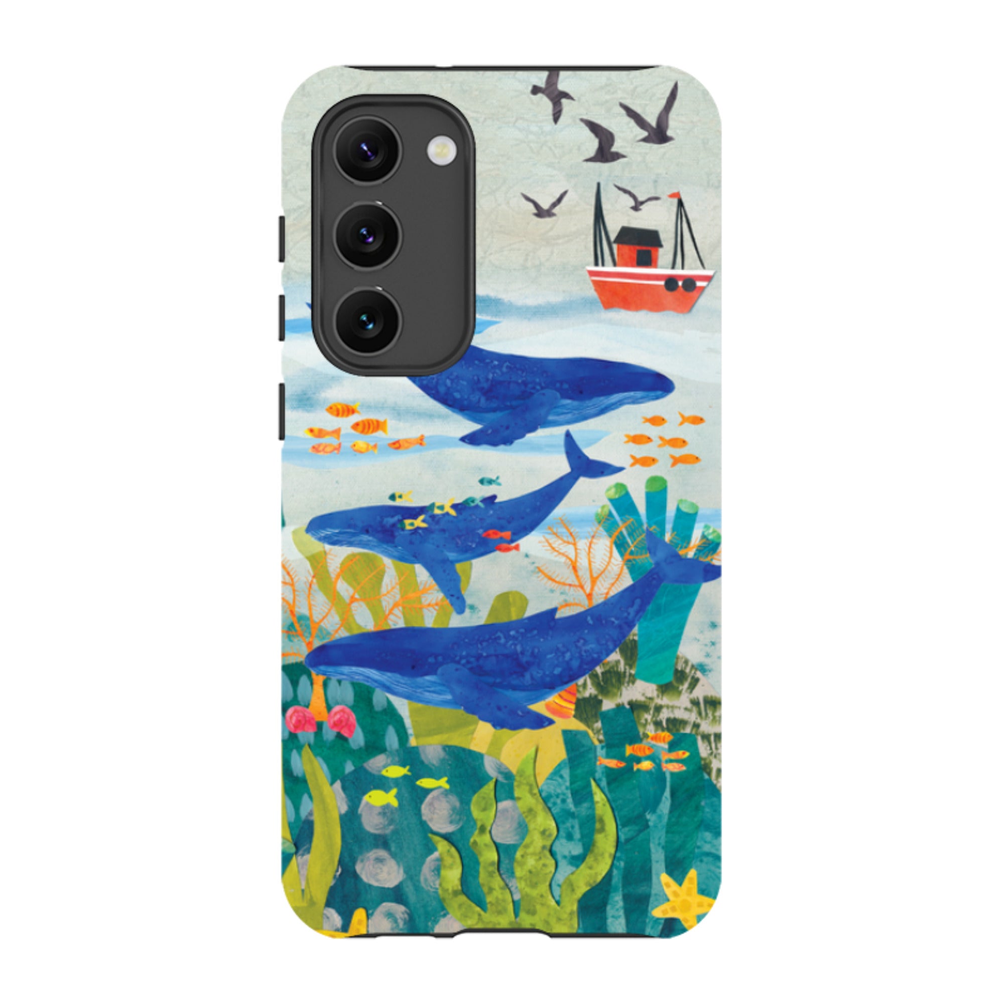 Samsung Tough  Case - Whale Watching By Tracey English
