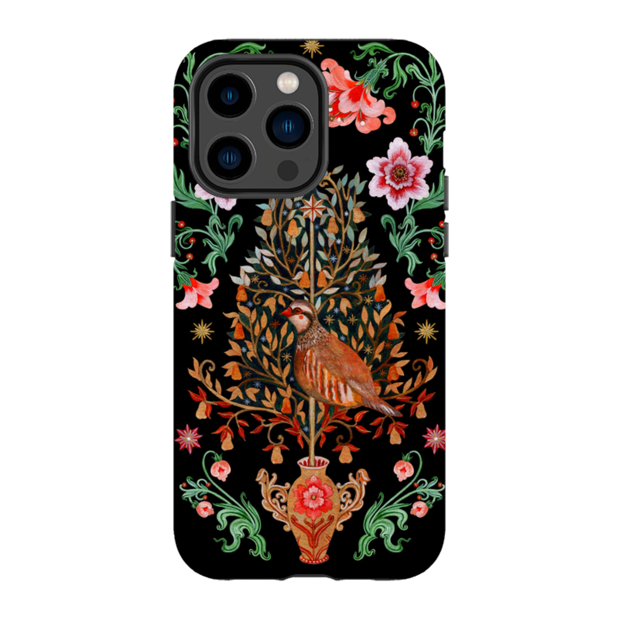 iPhone Tough  Case - Partridge Pear Tree By Maria Matos
