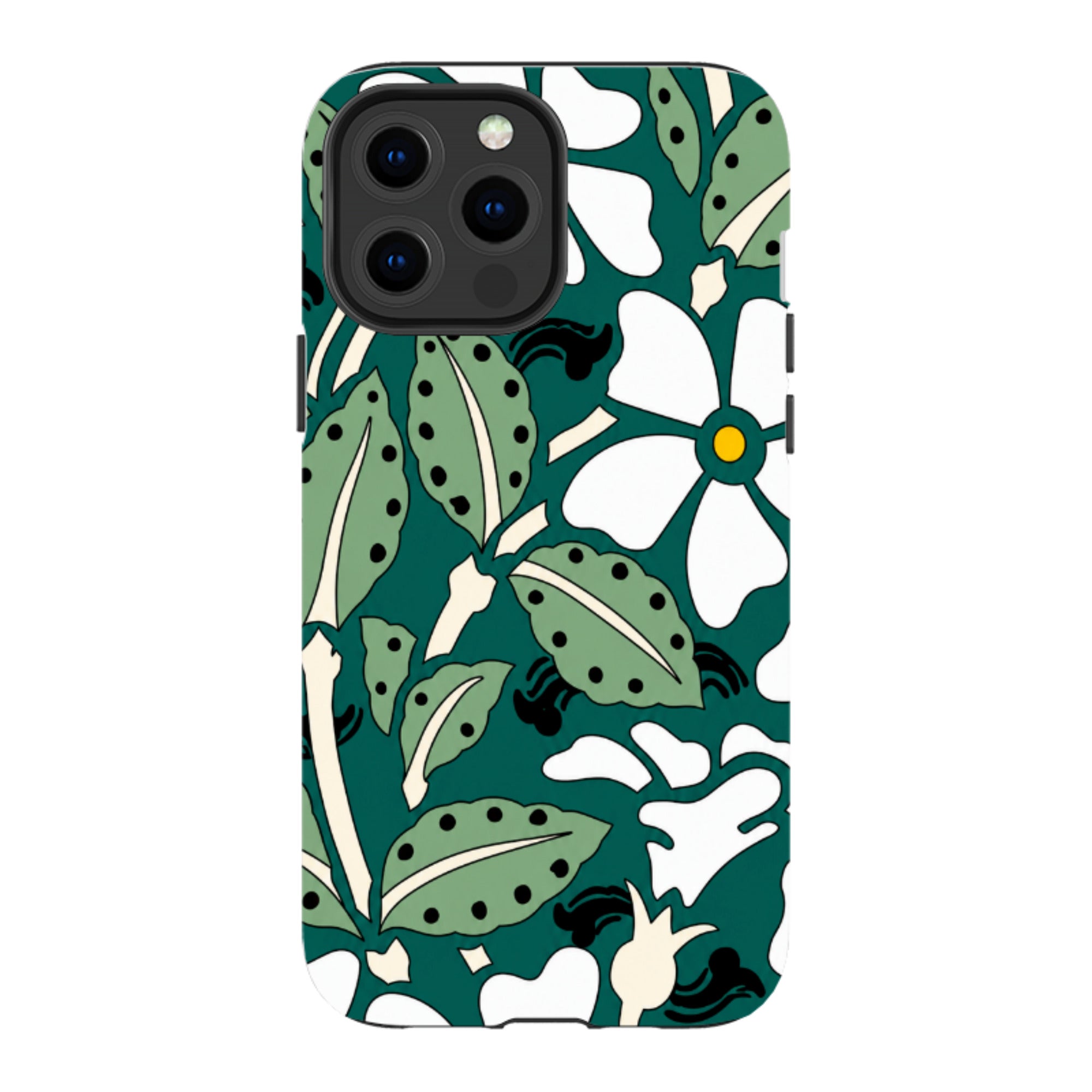 iPhone Tough Case - Vintage Woodblock Print