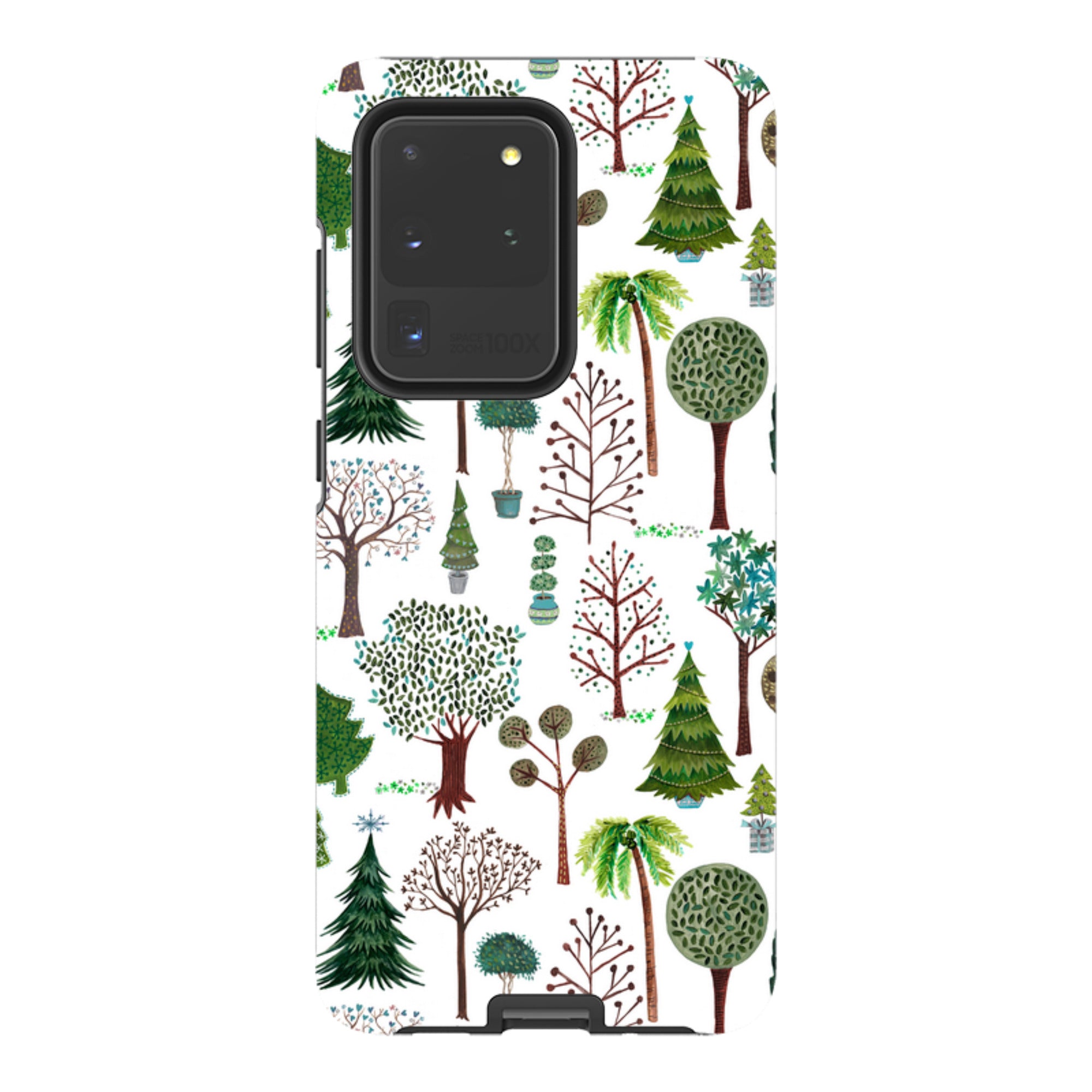 Samsung Tough Case - Xmas Trees By Caroline Bonne Muller