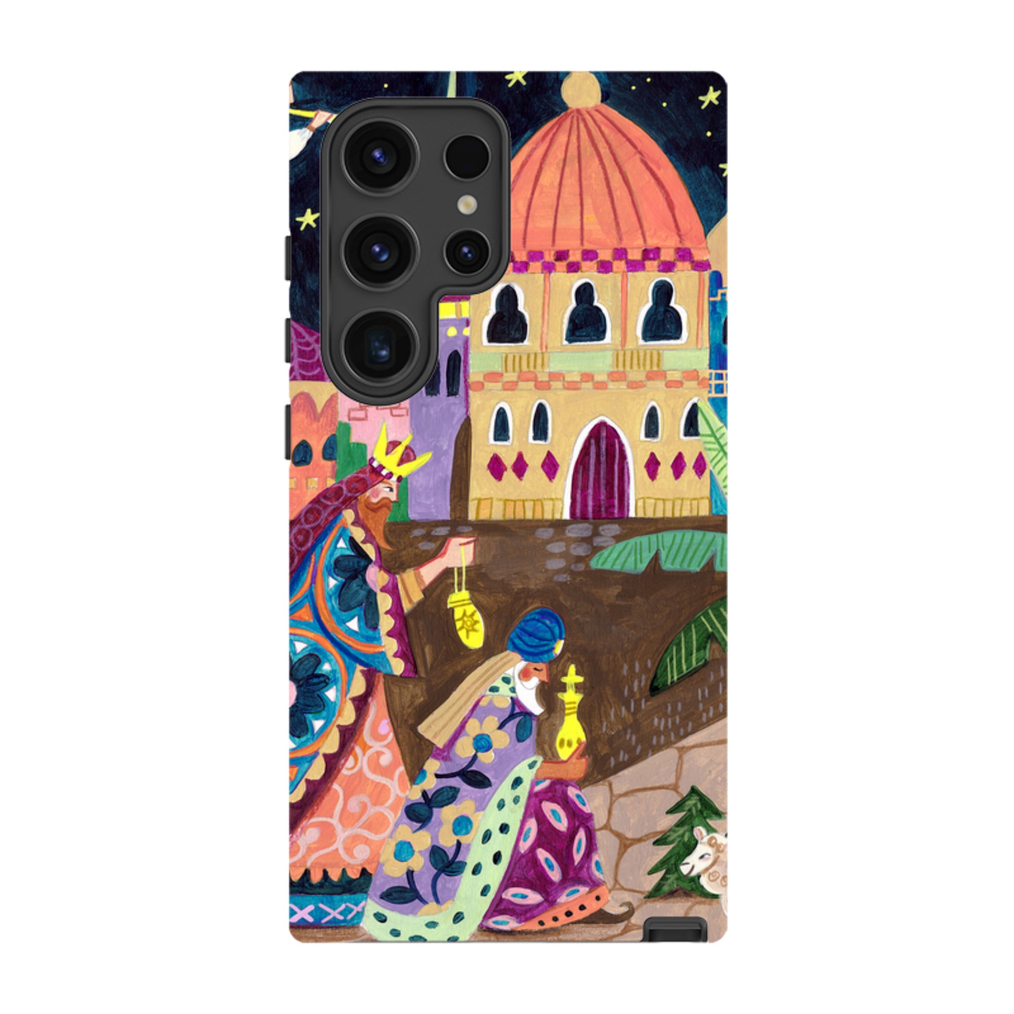 Samsung Tough Case - Wisemen II By Caroline Bonne Muller