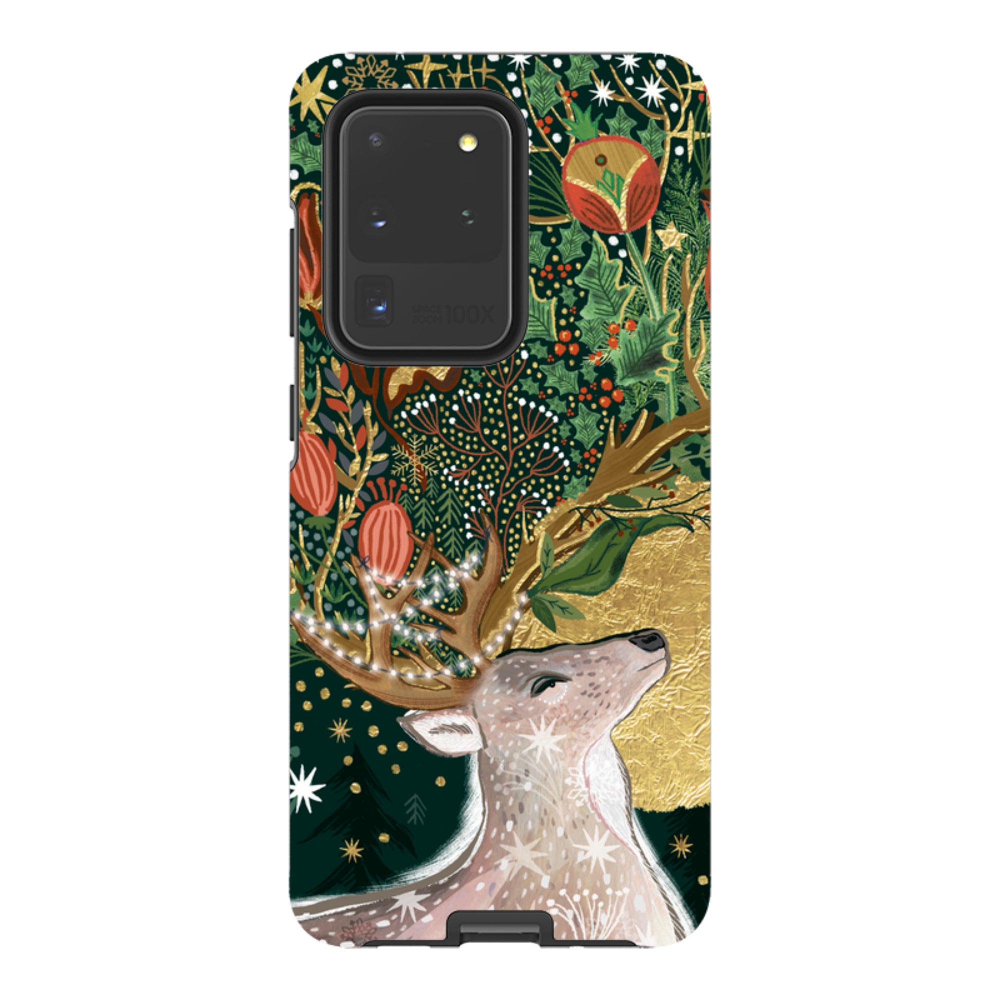 Samsung Tough Case - Winter Deer I By Emma Frances Grant
