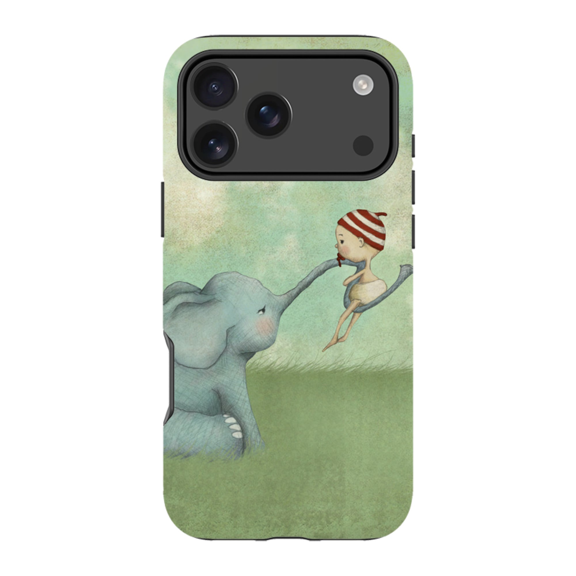 iPhone MagSafe Tough Case - Elephant Baby By Maja Lindberg