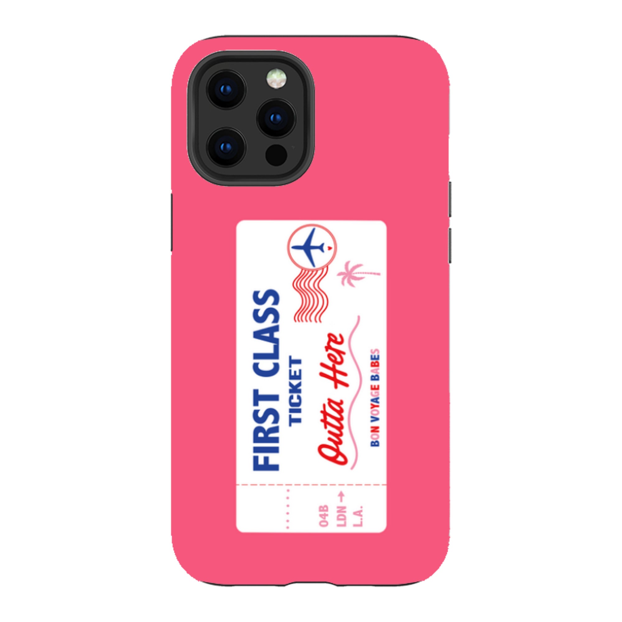 iPhone Tough Case - First Class Peach