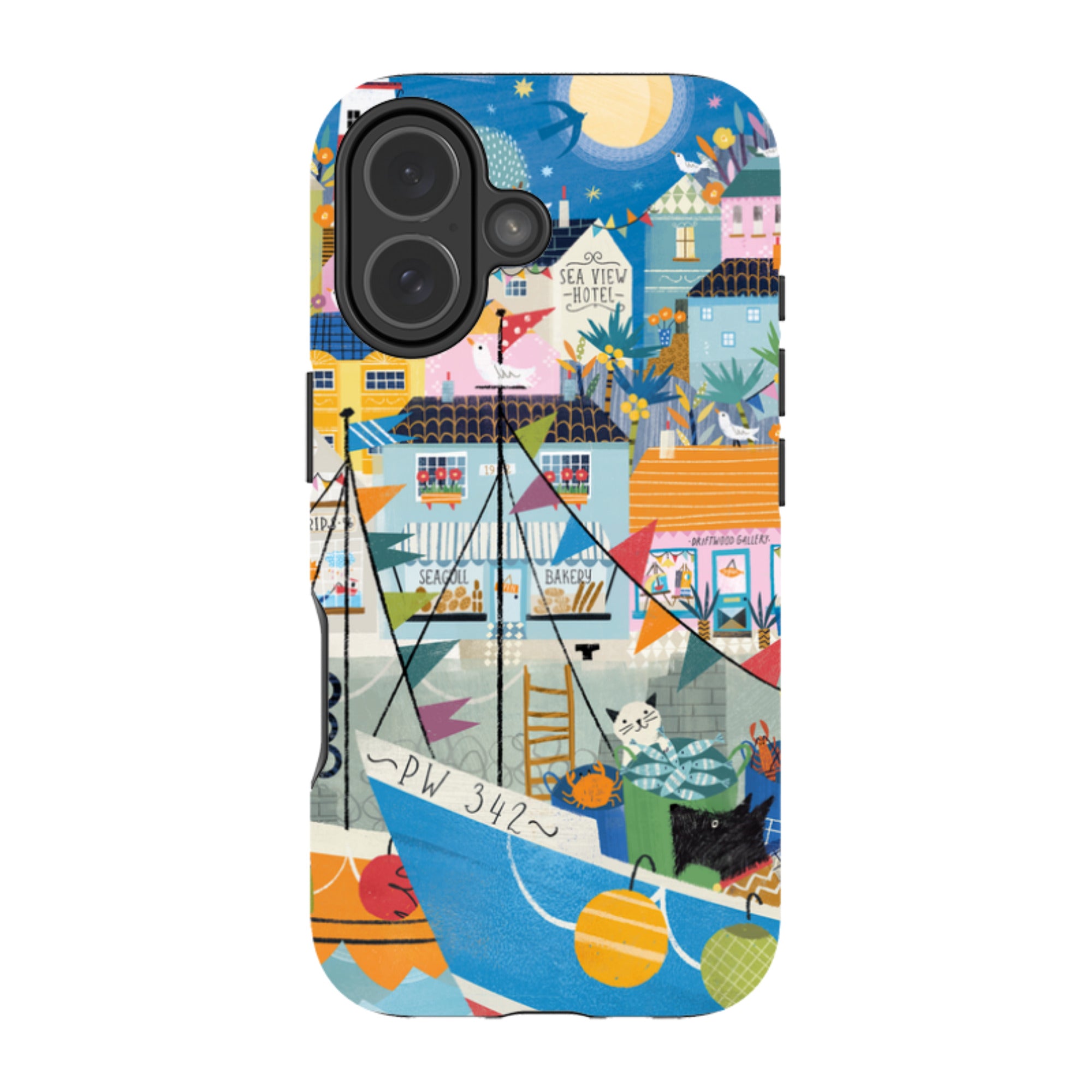 iPhone MagSafe Tough Case - Night Harbour 1 By Ali Brookes