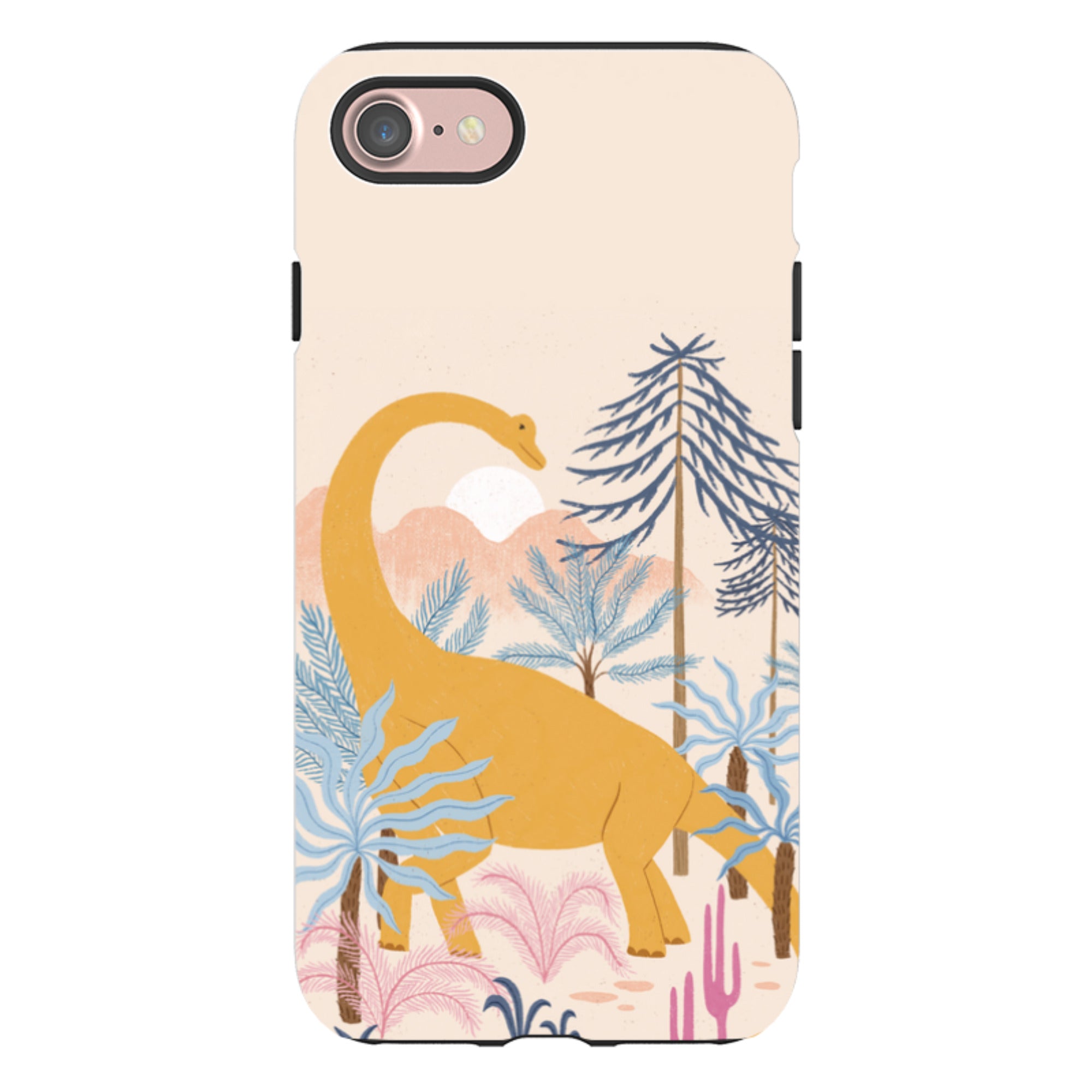 iPhone Tough Case - Brachiosaurus By Meghann Rader