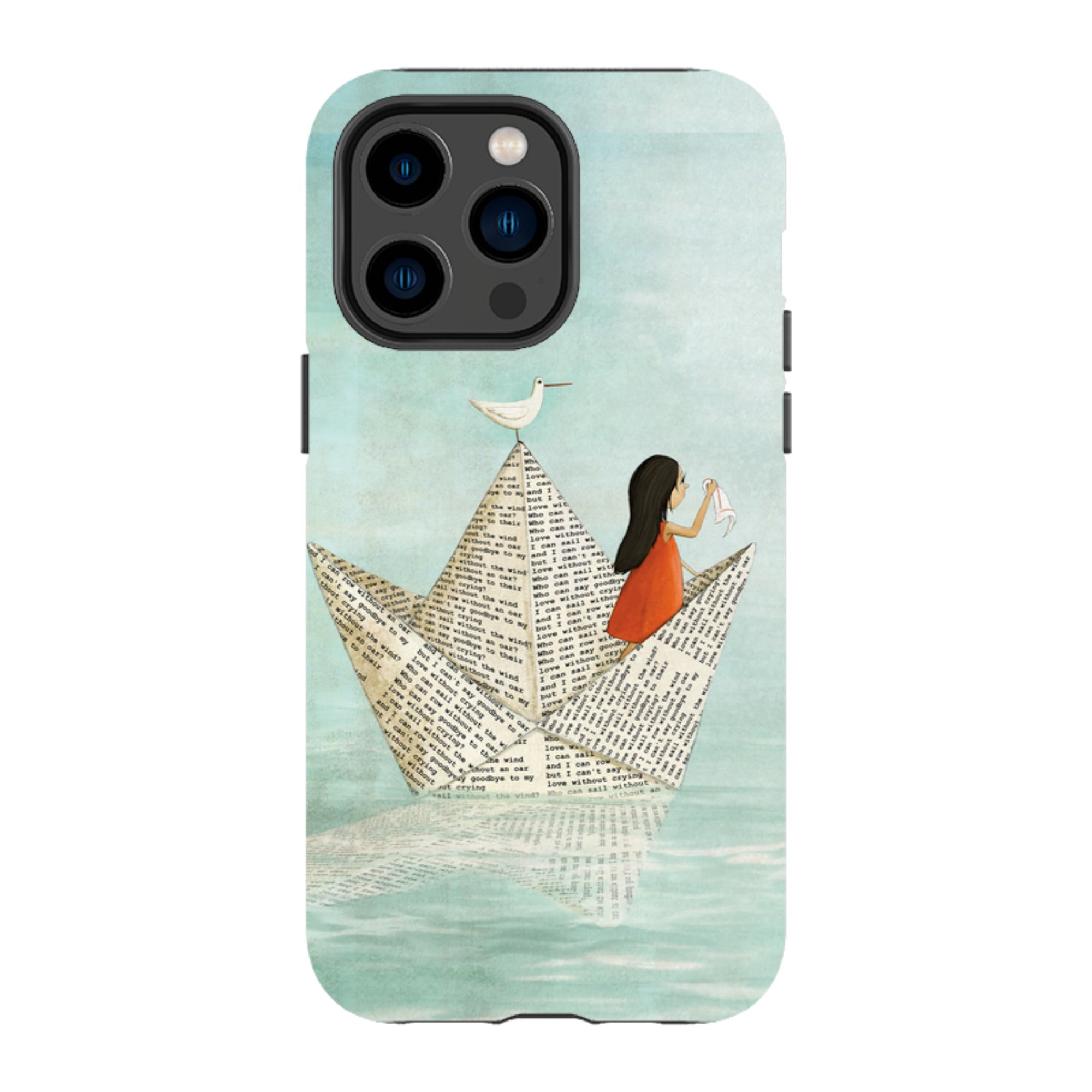 iPhone Tough Case - Sail Without A Wind By Maja Lindberg