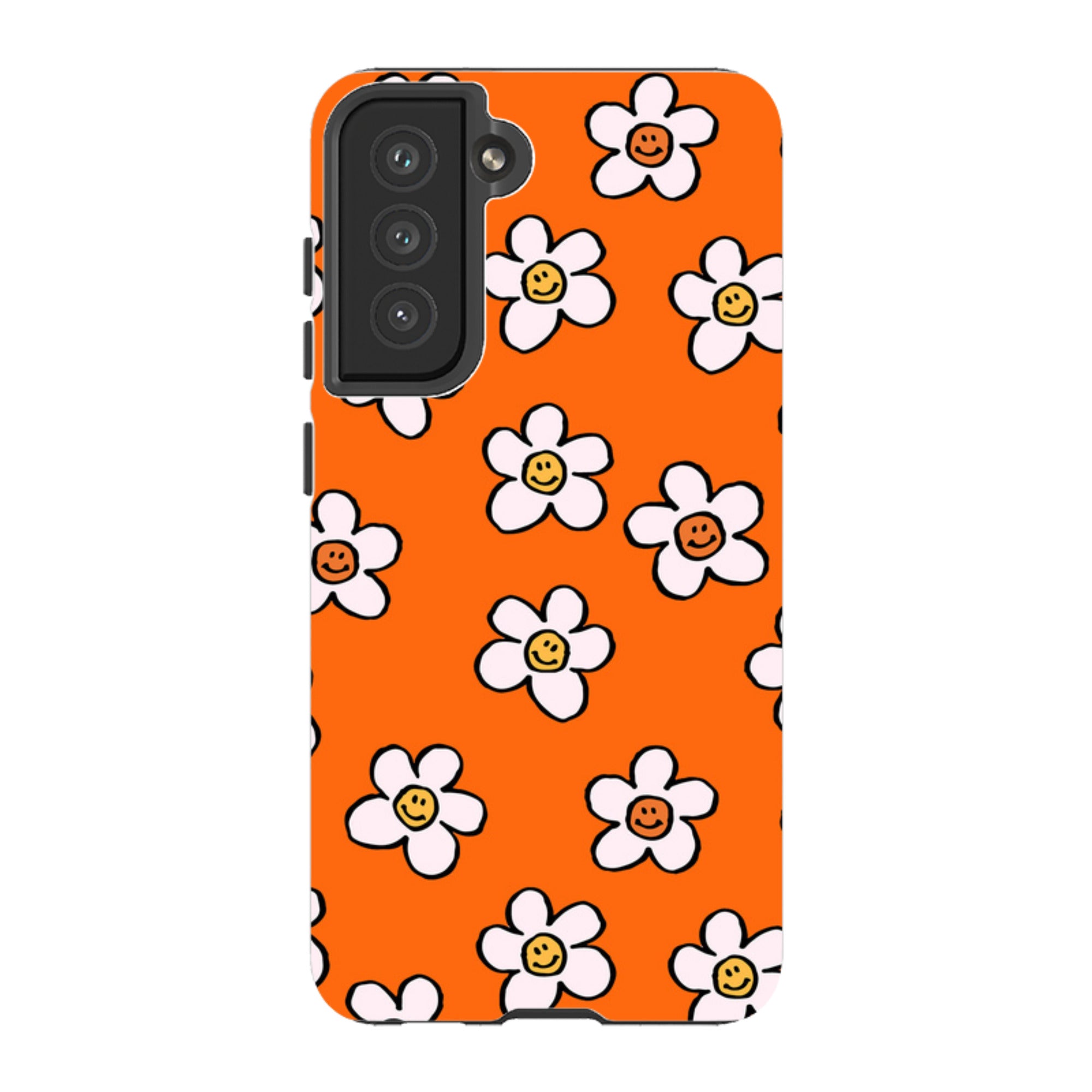 Samsung Tough Case - Smiley Orange
