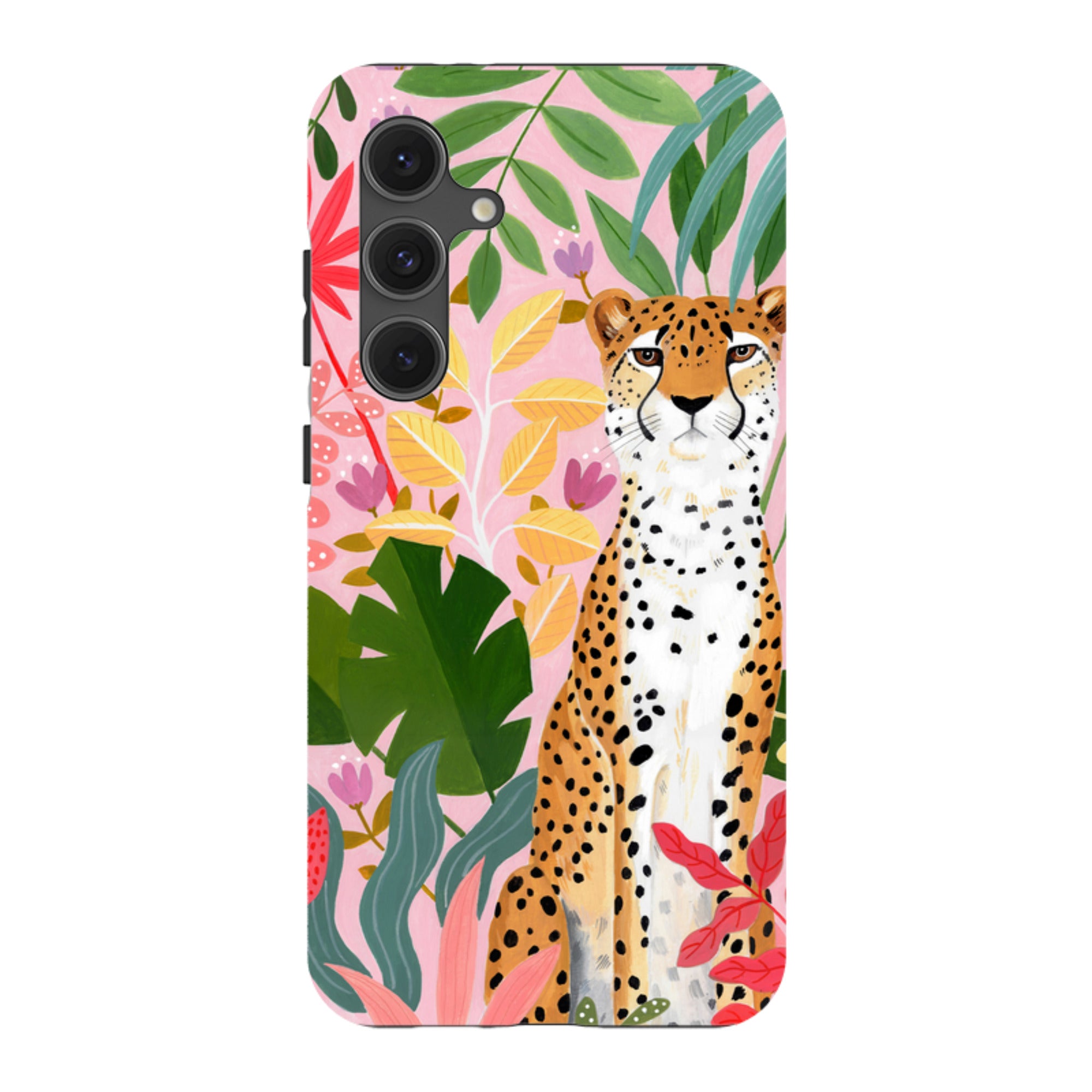 Samsung Tough Case - Cheetah Jungle By Bex Parkin