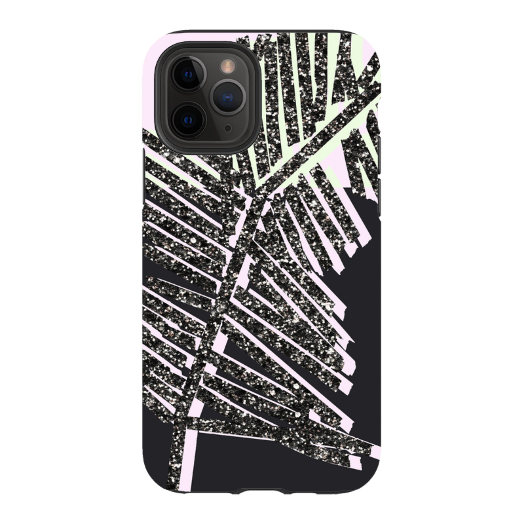 iPhone Tough Case - Glitter Palm By Kitty Joseph