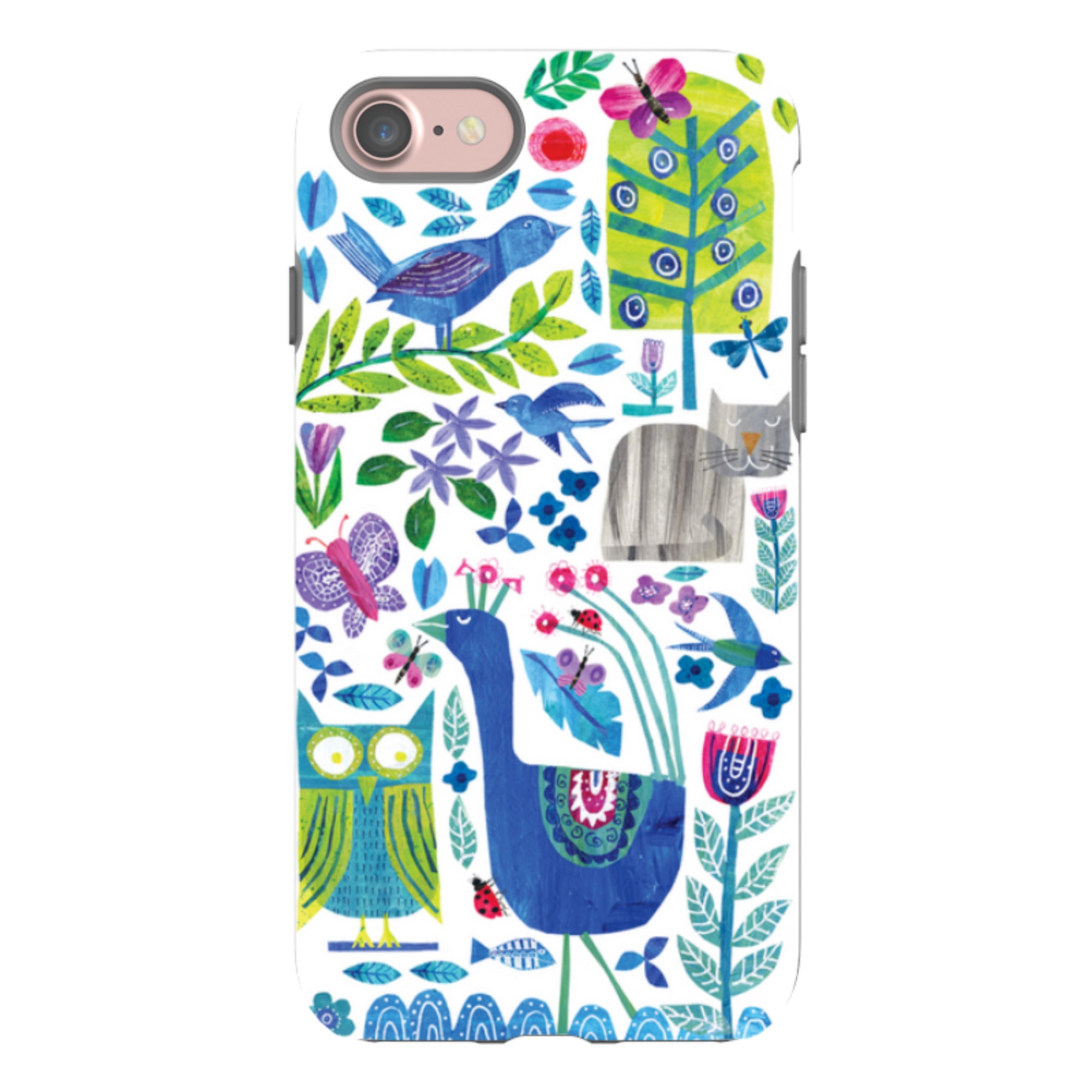 iPhone Tough Case - Back Garden By Tracey English